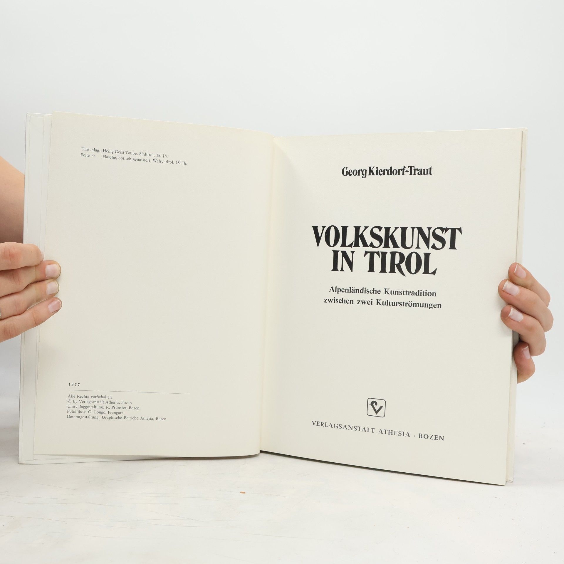 Georg Kierdorf-Traut Volkskunst in Tirol