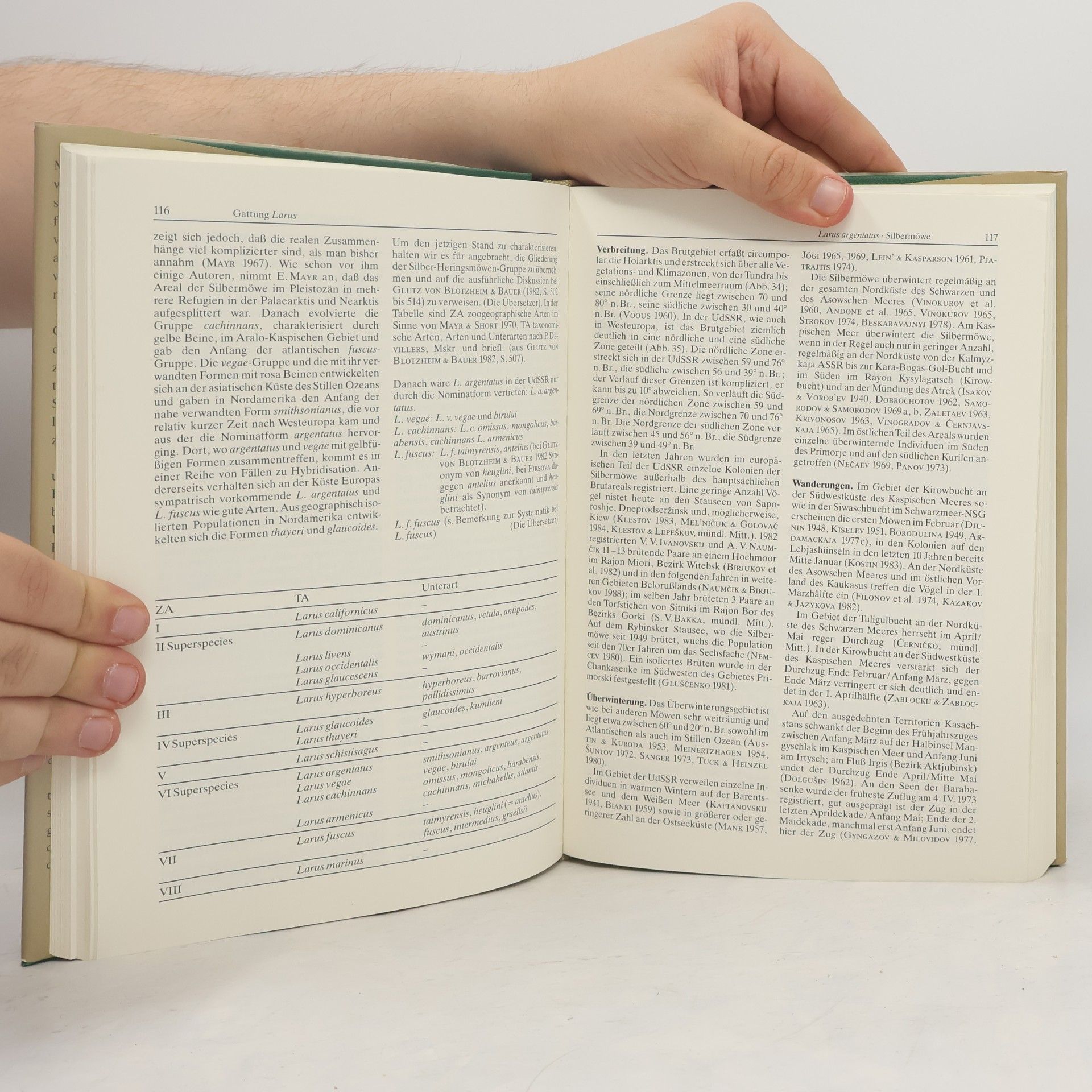 Rûrik Lʹvovič Beme Handbuch der Vögel der Sowjetunion Band 6/1