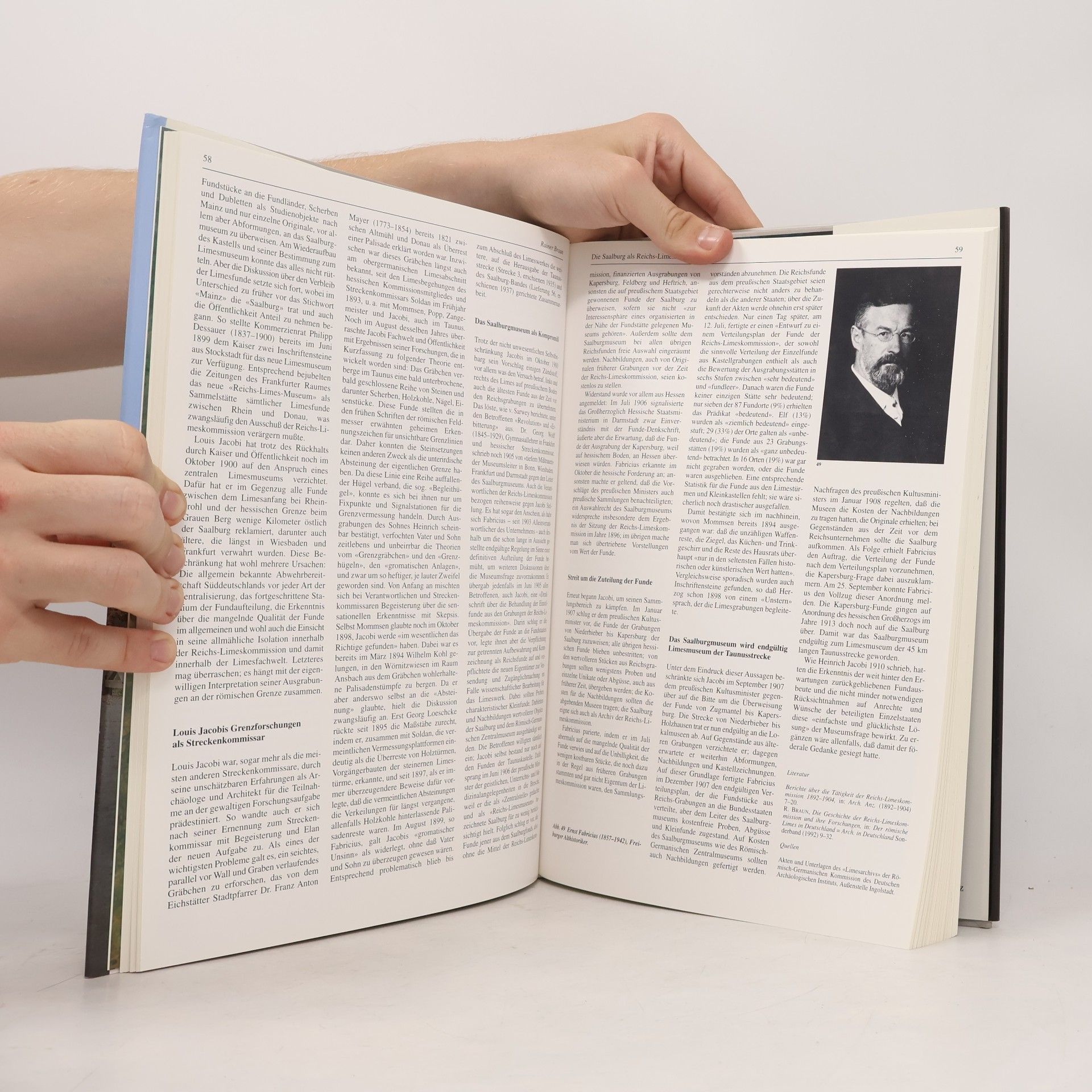 Egon Schallmayer Hundert Jahre Saalburg