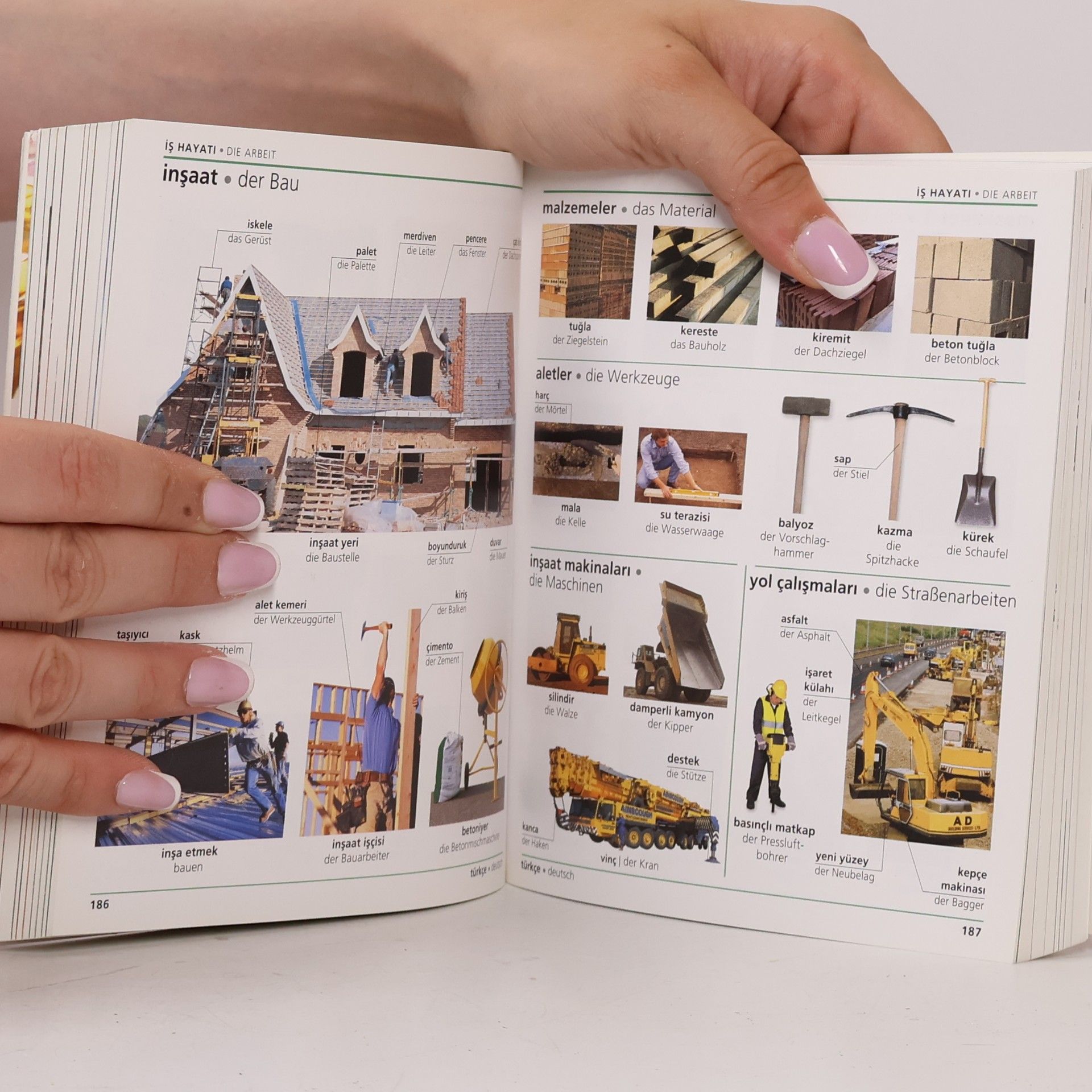 Özgür Savaşçı Visuelles Wörterbuch Türkisch-Deutsch