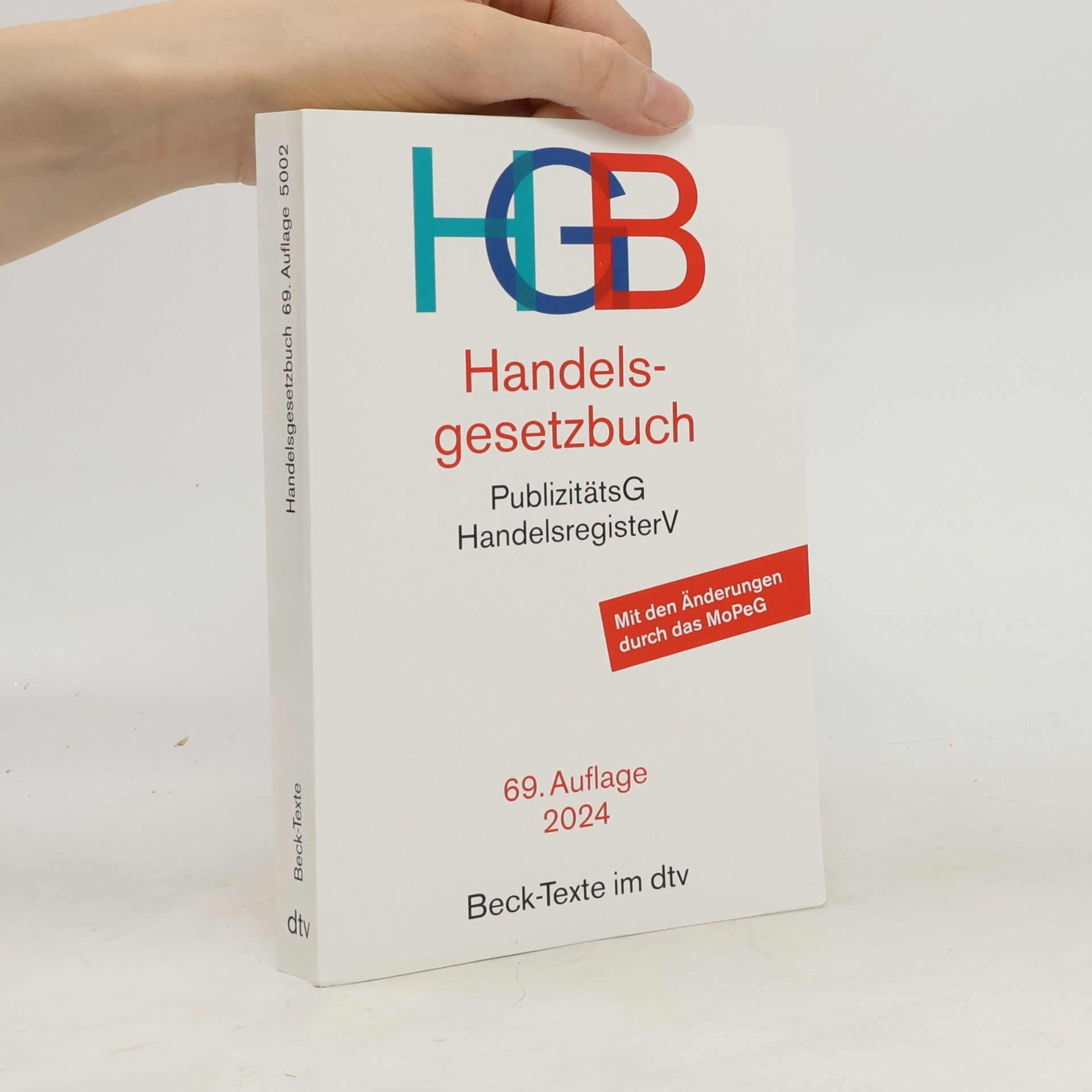 dtv Verlagsgesellschaft Handelsgesetzbuch