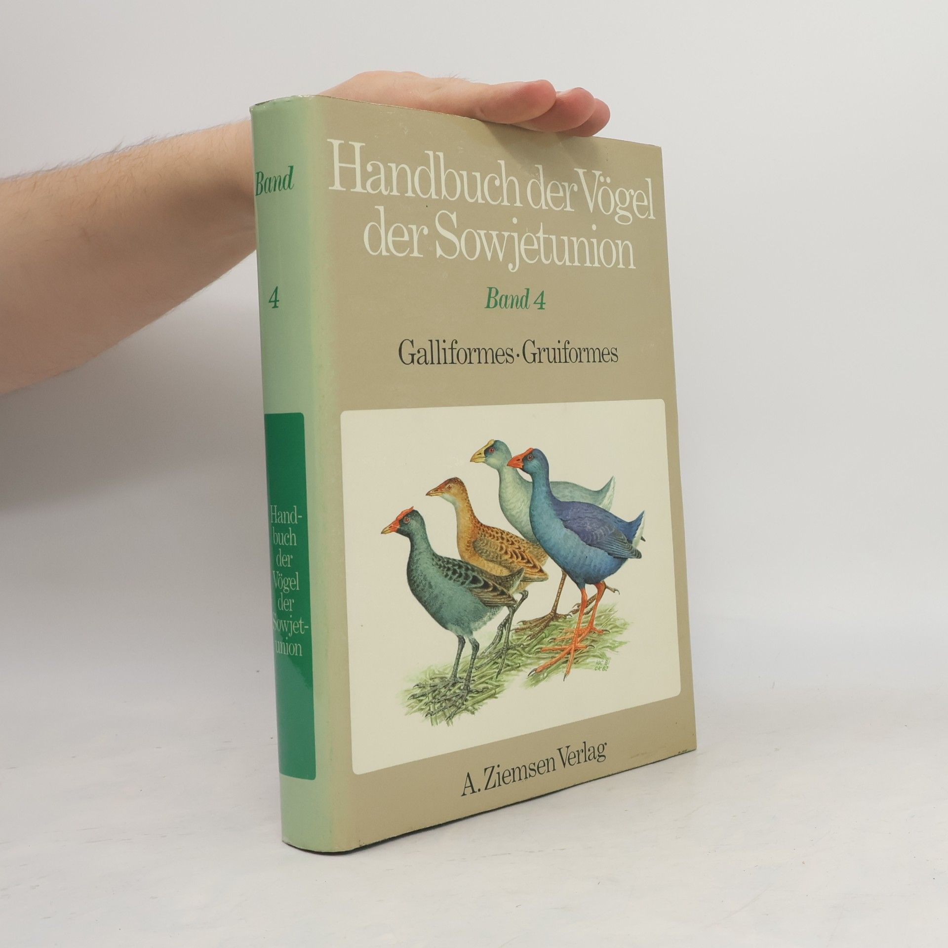 Handbuch der Vögel der Sowjetunion Band 4
