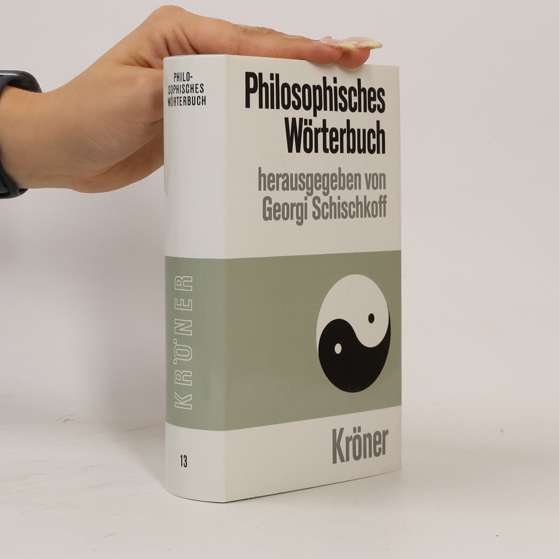 Wolf-Heinrich Schmidt Philosophisches Wörterbuch