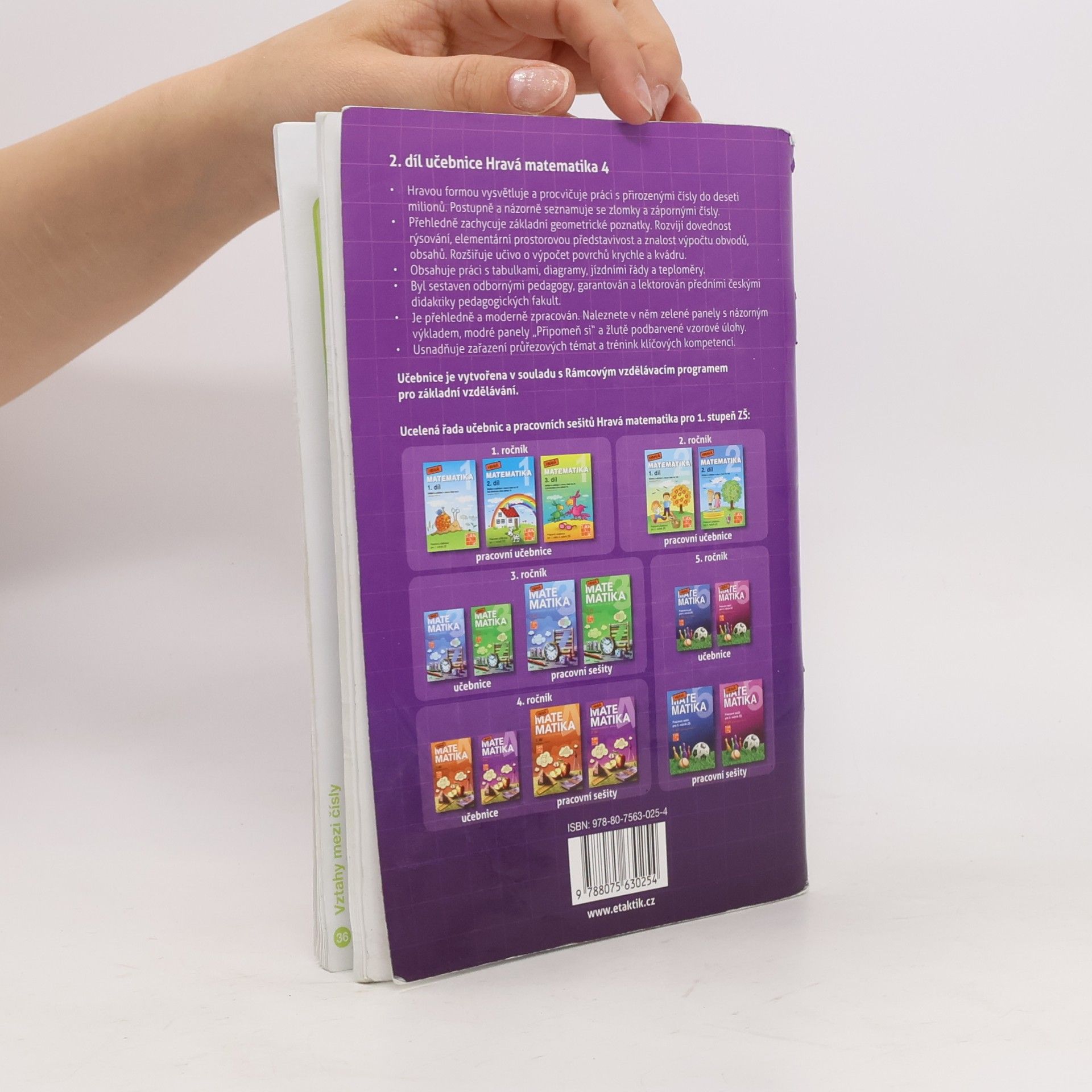 Various authors Hravá matematika 2 : učebnice pro 4. ročník ZŠ