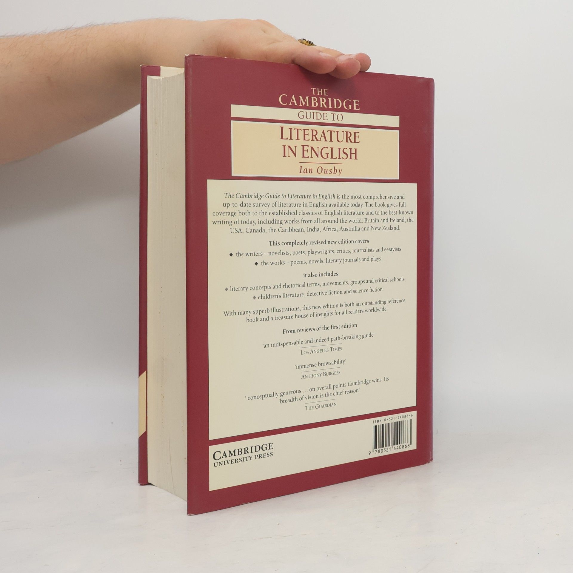 Ian Ousby The Cambridge guide to literature in English