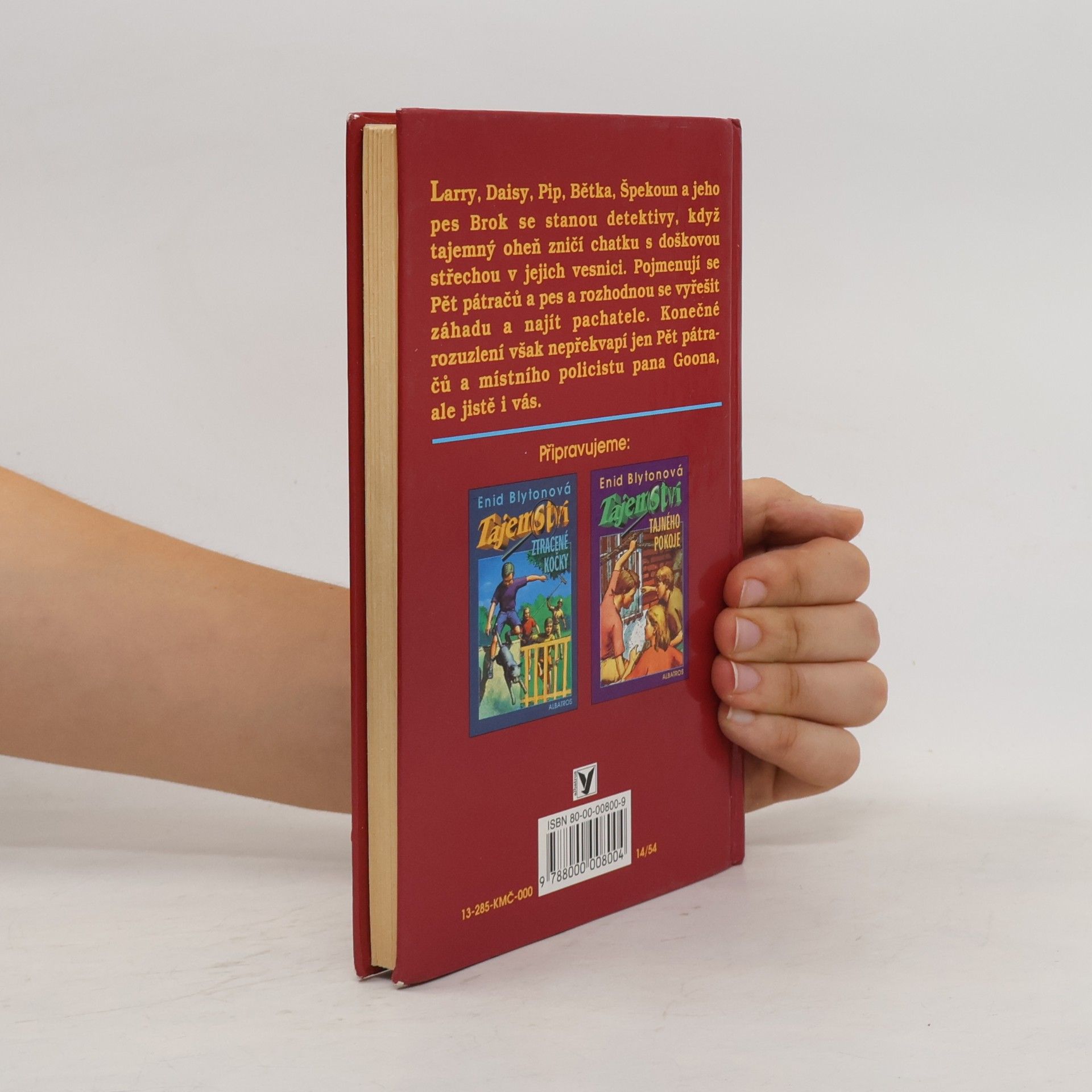 Enid Blyton Tajemství spálené chaty