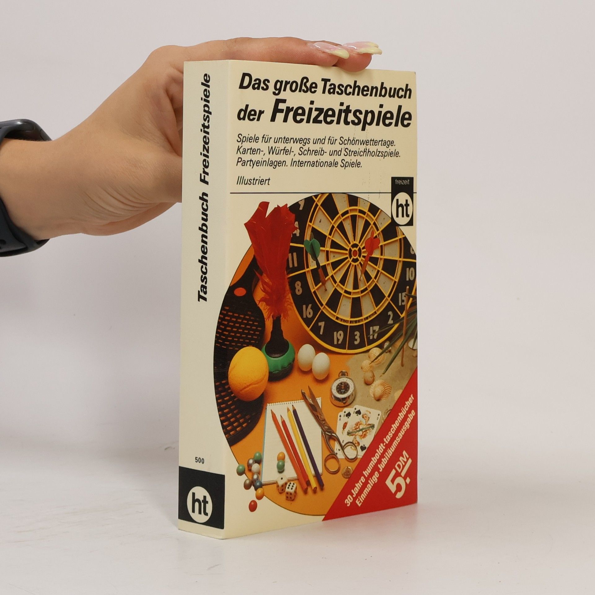 Rita Danyliuk Das grosse Taschenbuch der Freizeitspiele