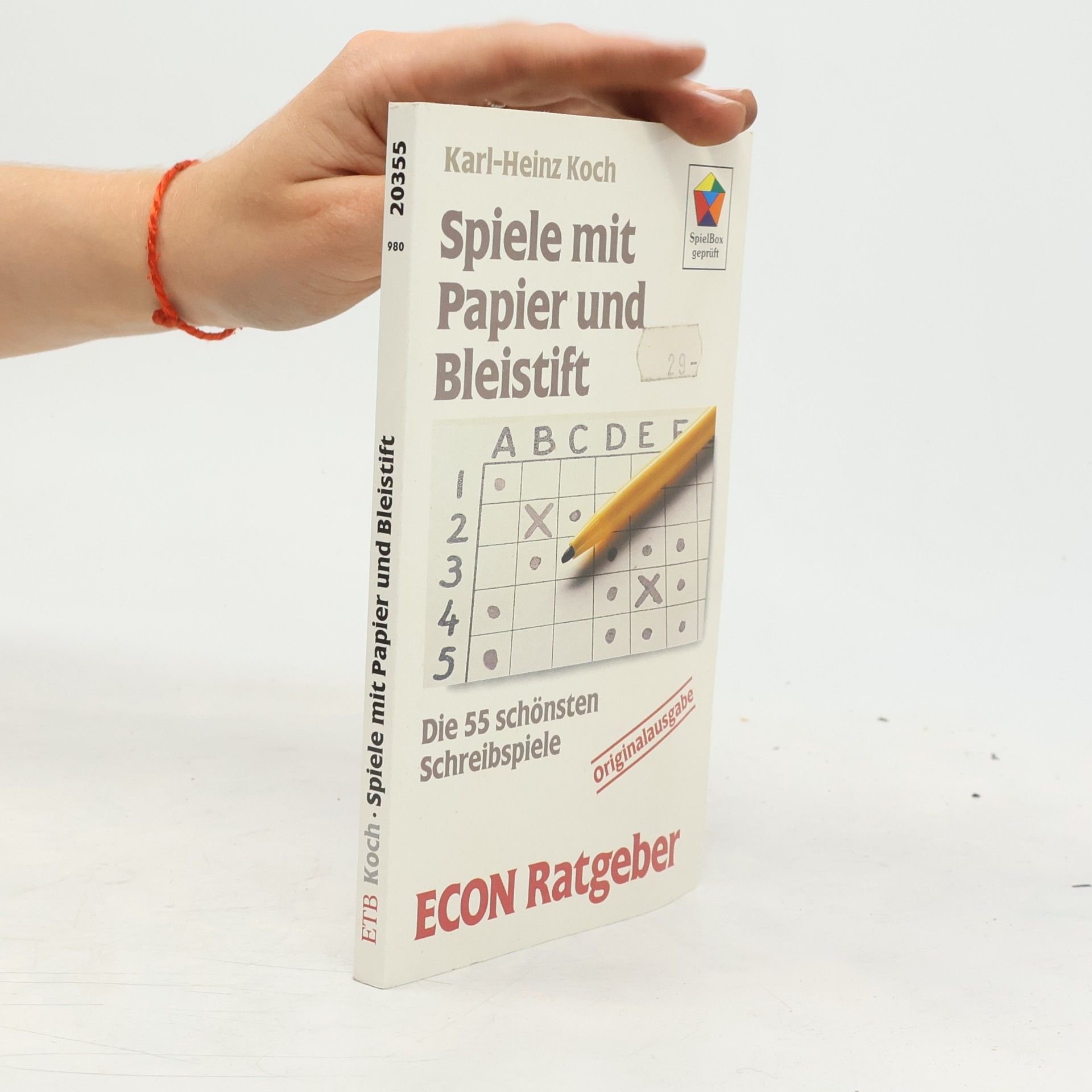Karl Heinz Koch Spiele mit Papier und Bleistift