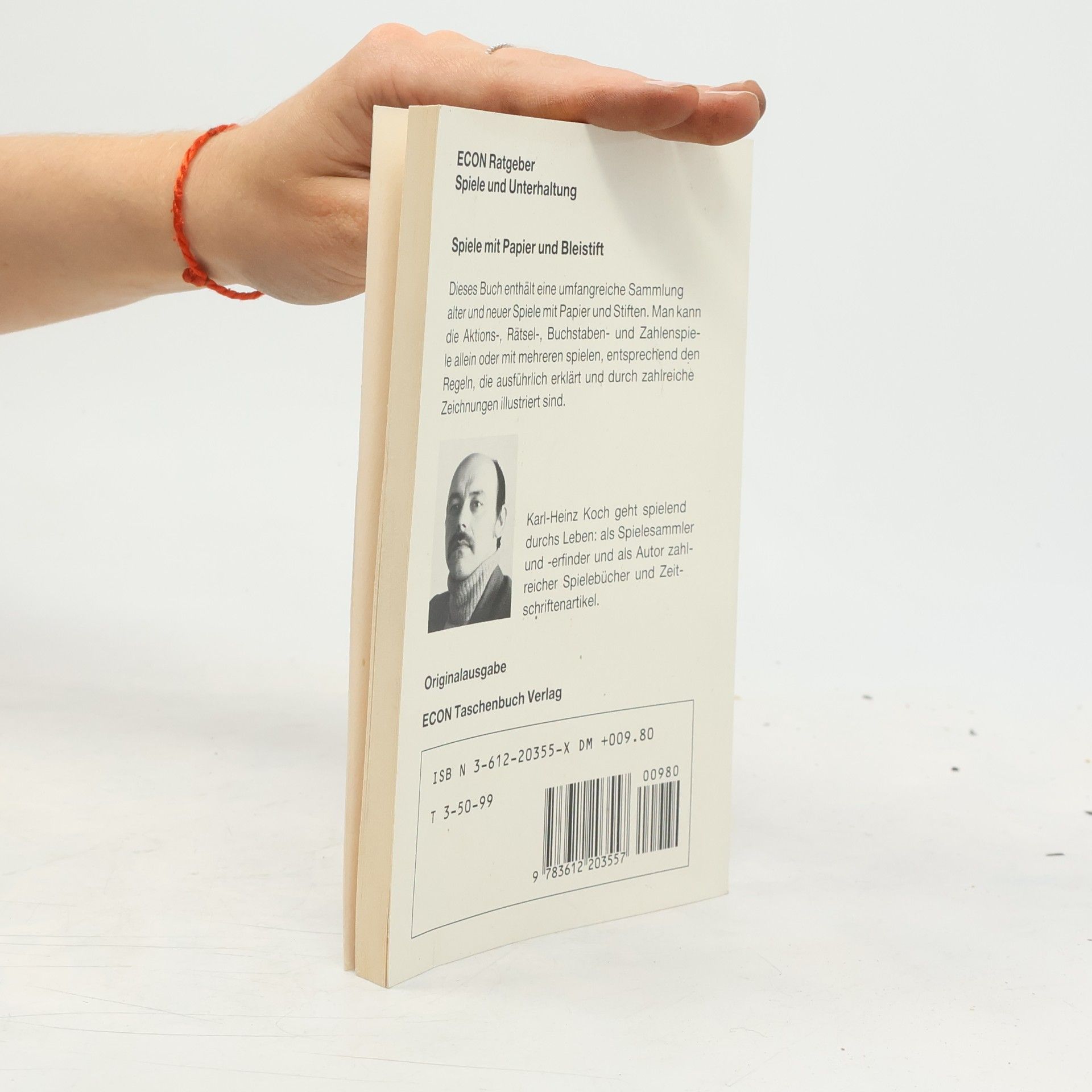 Karl Heinz Koch Spiele mit Papier und Bleistift