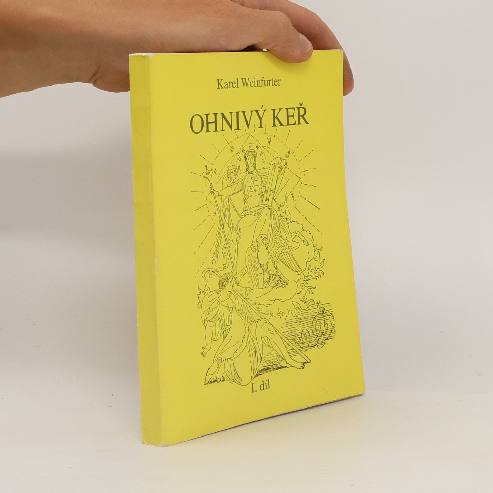 Karel Weinfurter Ohnivý keř. Odhalená cesta mystická. 1. díl