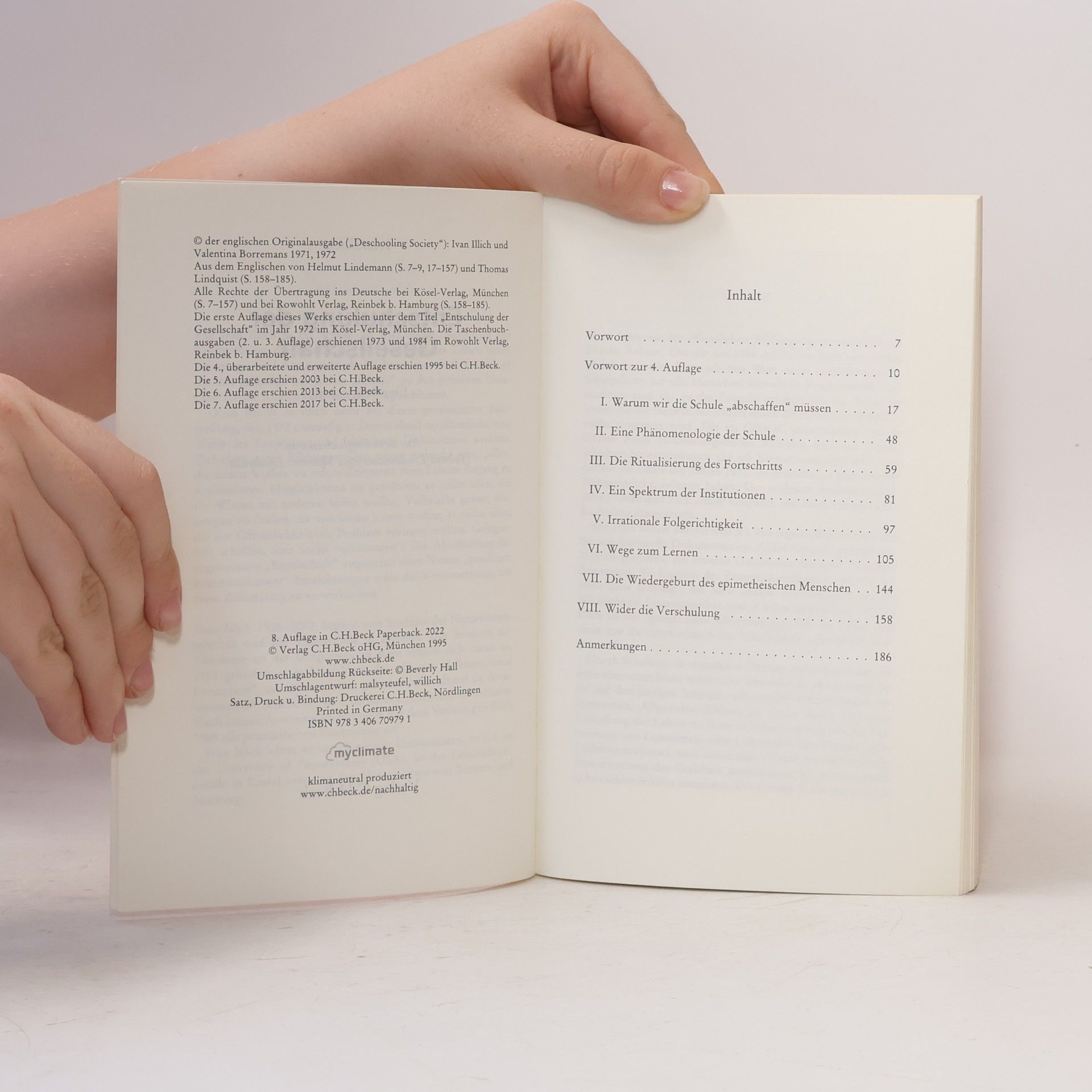 Ivan Illich Entschulung der Gesellschaft