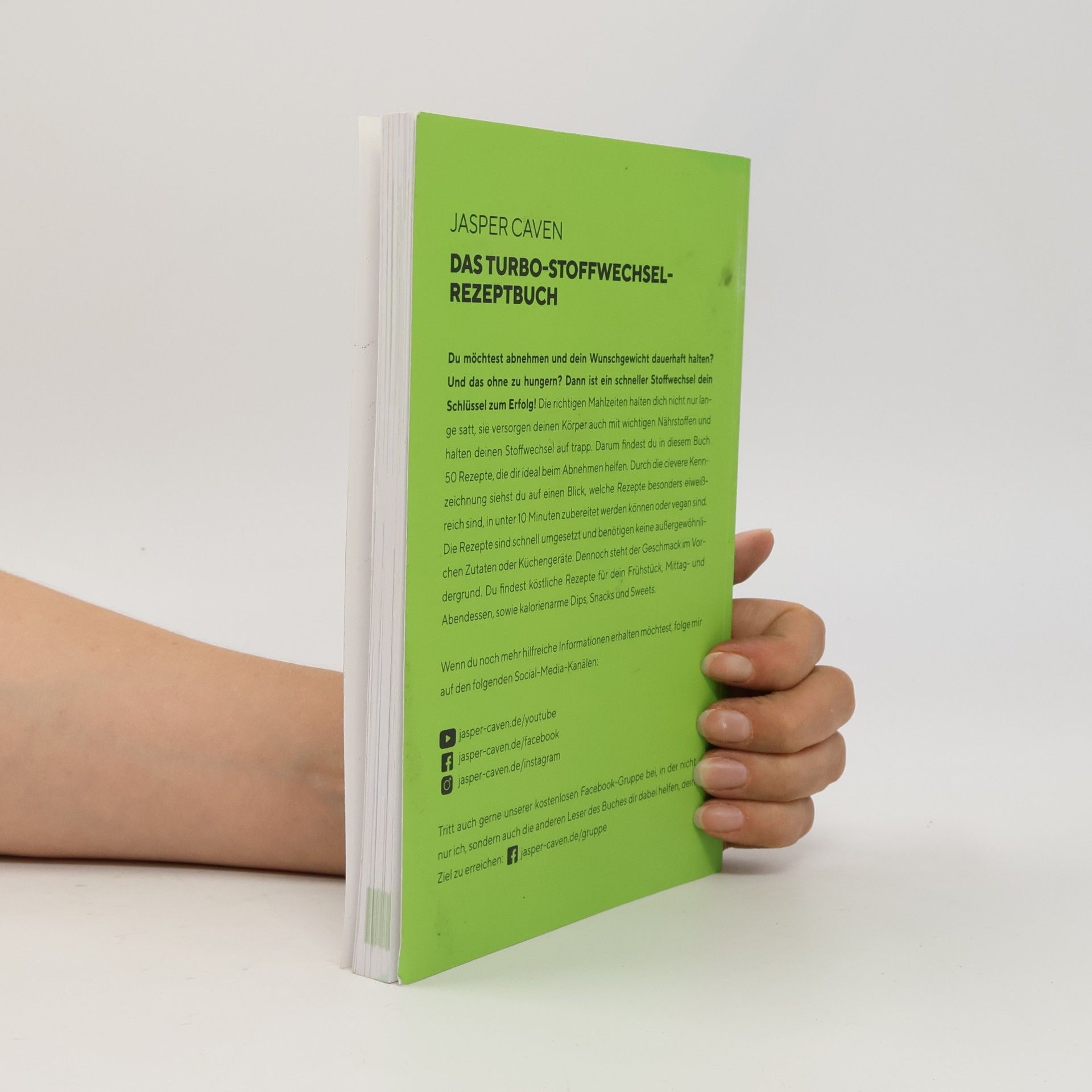Jasper Caven Das Turbo-Stoffwechsel-Rezeptbuch