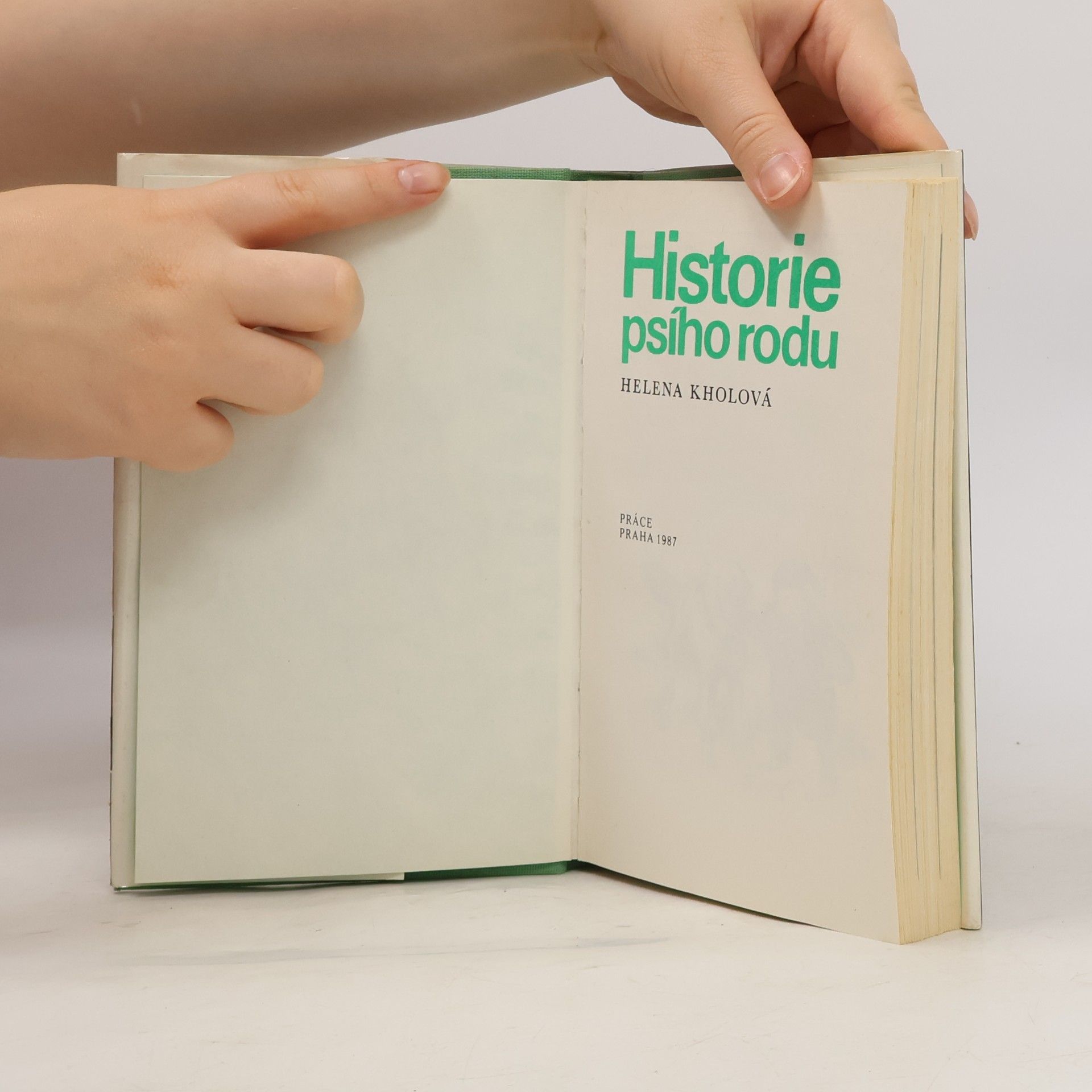 Helena Kholová Historie psího rodu