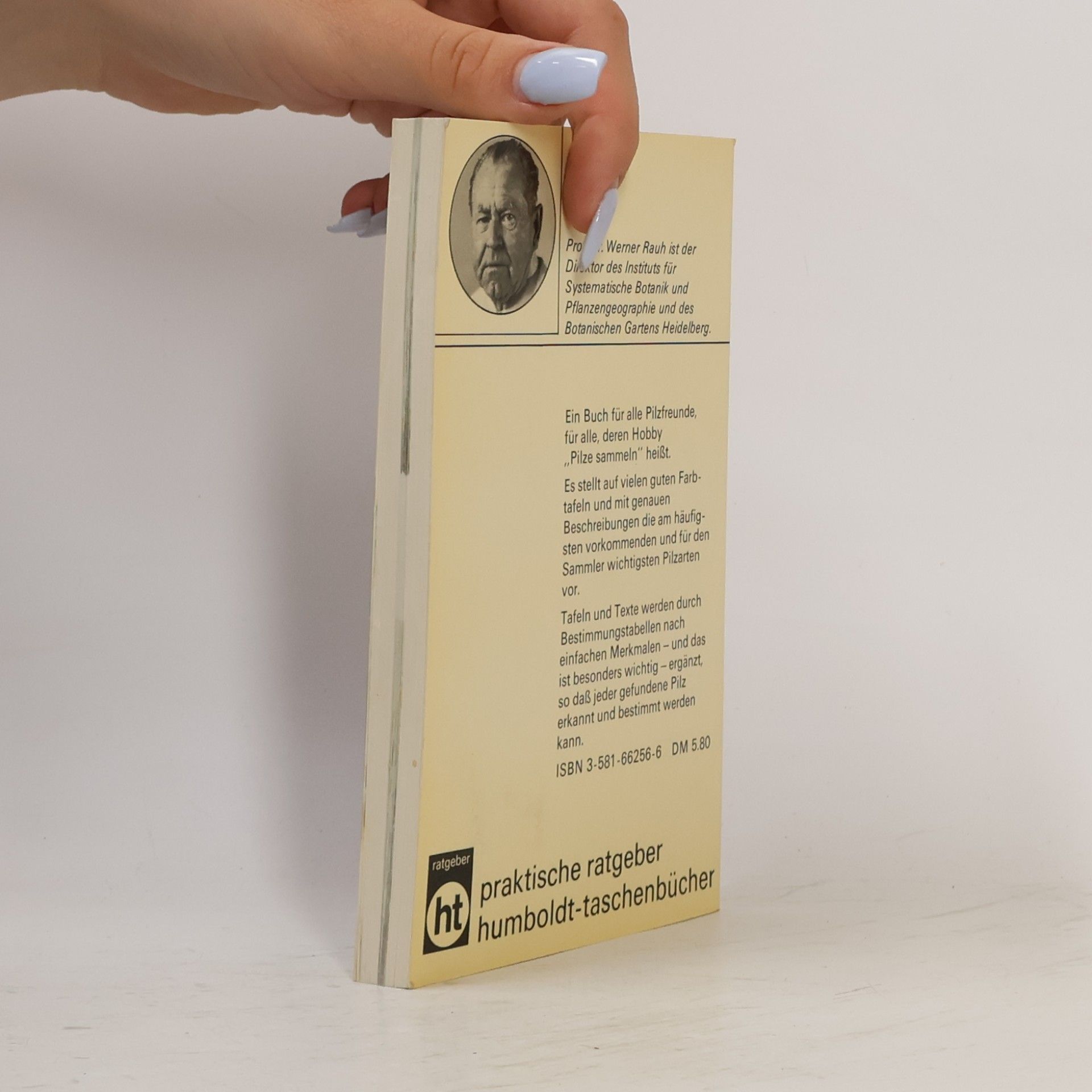 Werner Rauh Speisepilz, Giftpilz?