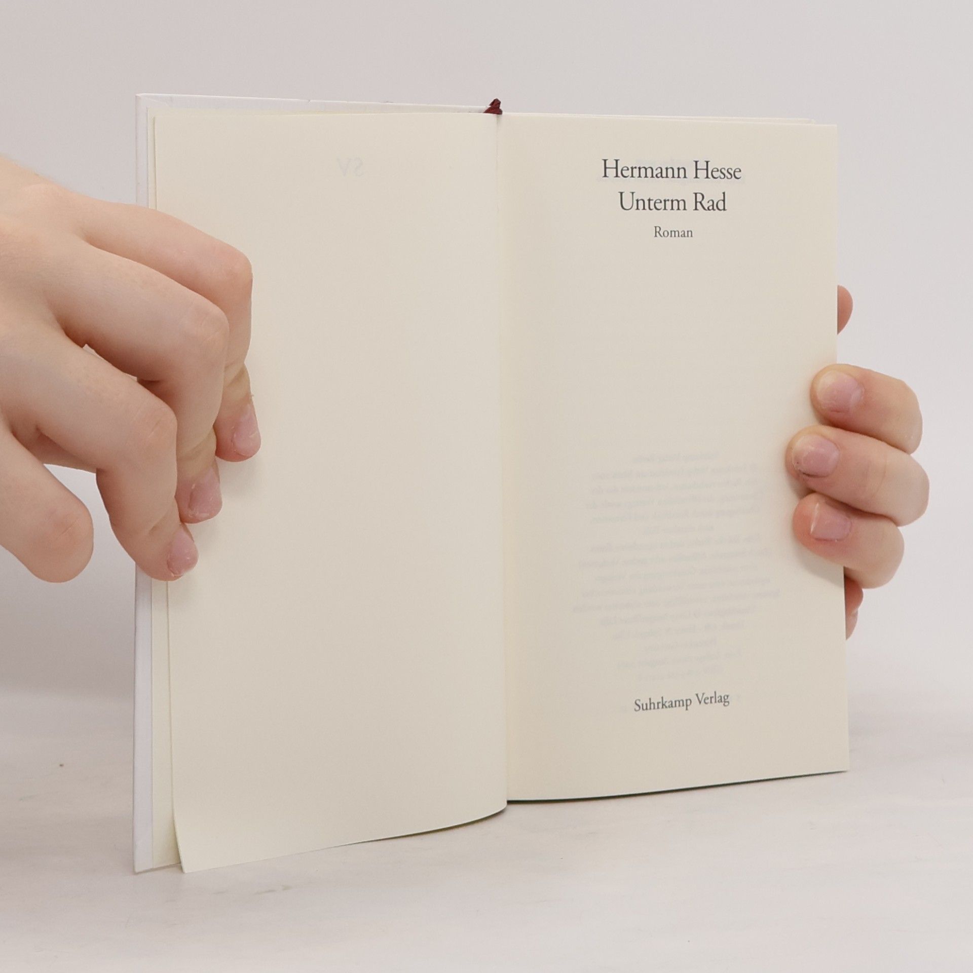 Hermann Hesse Unterm Rad