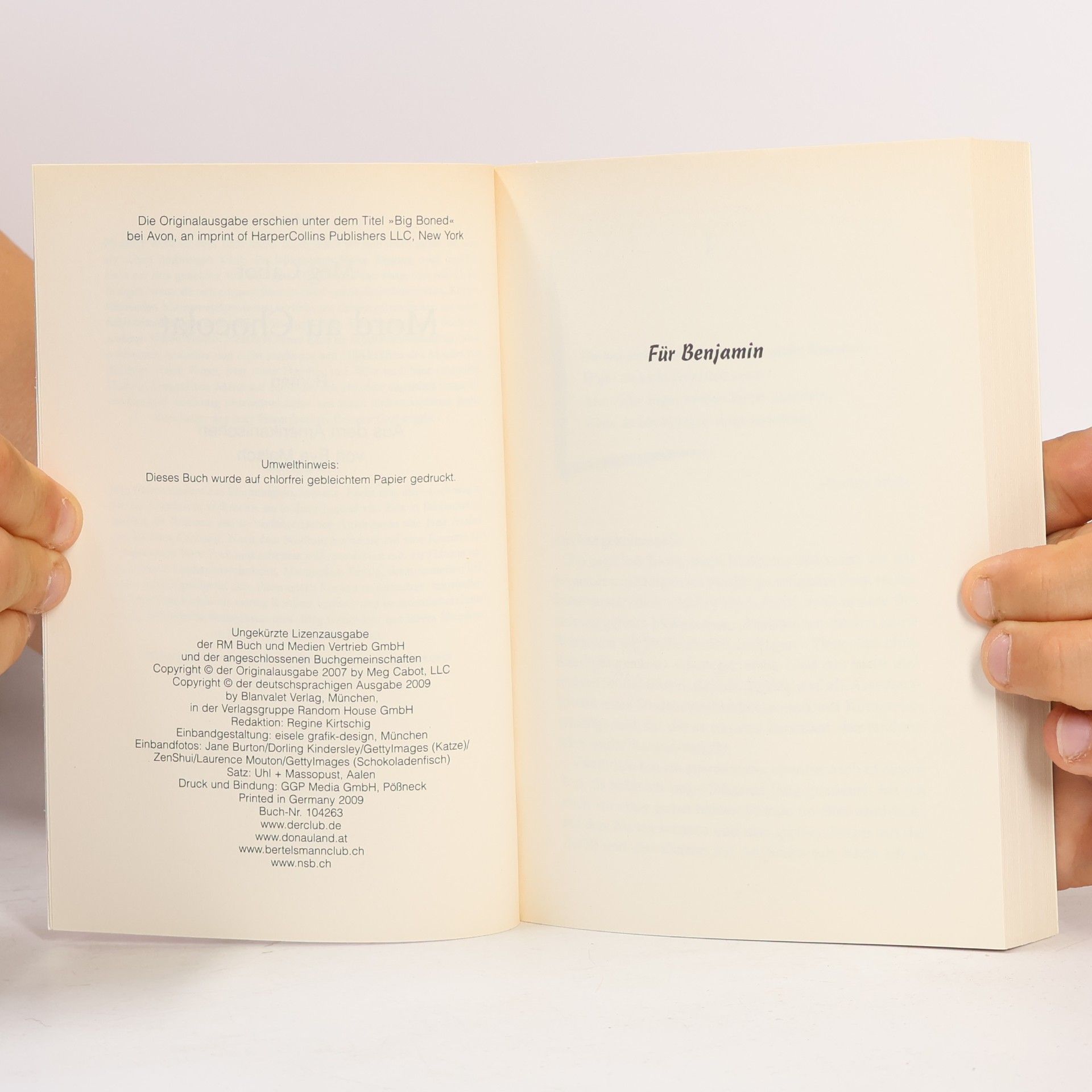Meg Cabot Mord au Chocolat