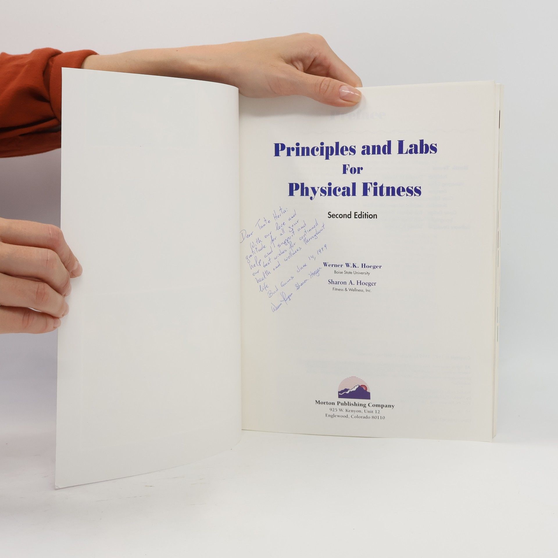 Werner W. K. Hoeger Principles and Labs for Physical Fitness - Second Edition