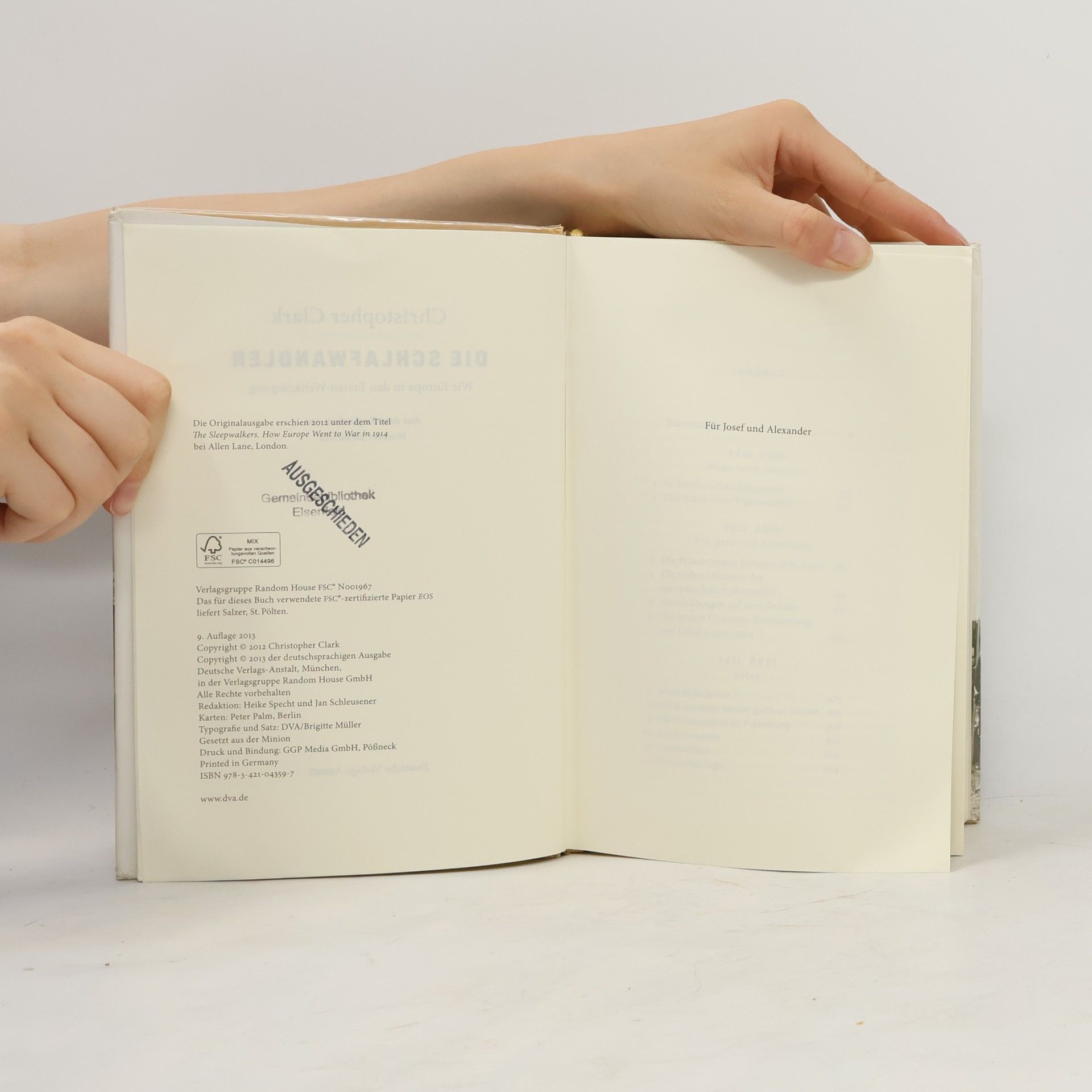 Christopher Clark Die Schlafwandler