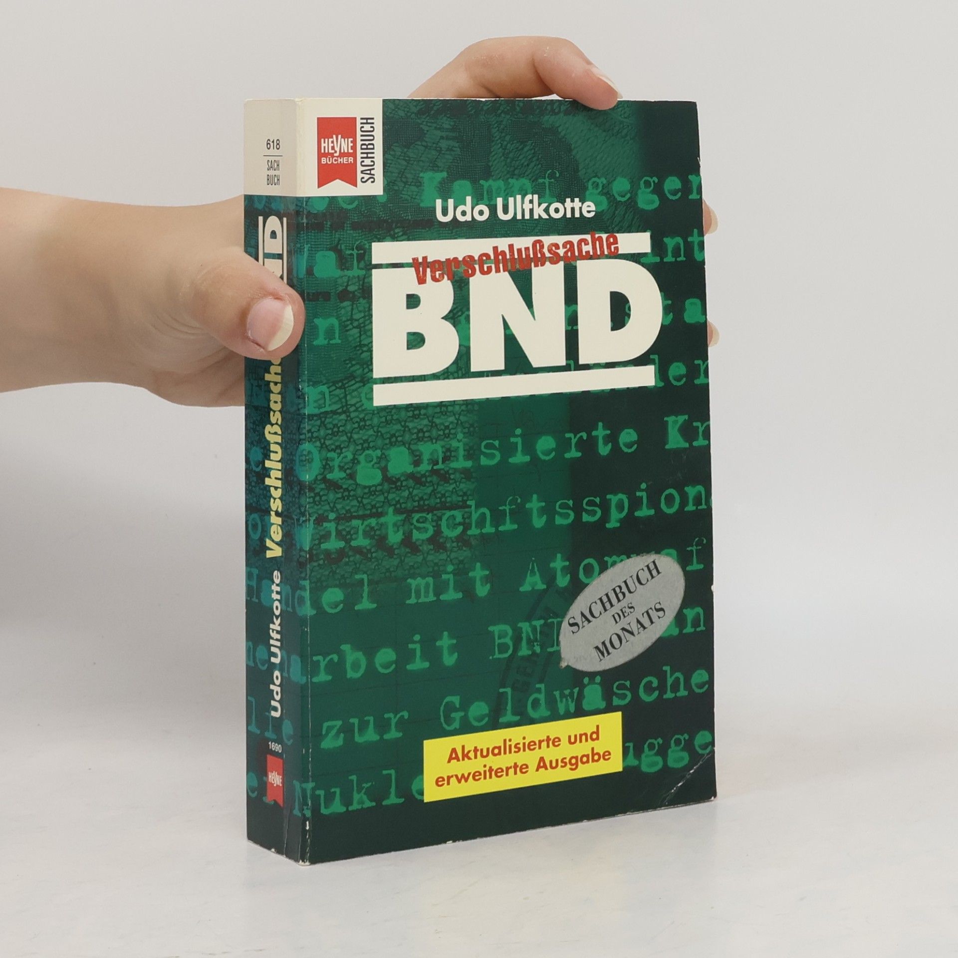 Udo Ulfkotte Verschlußsache BND