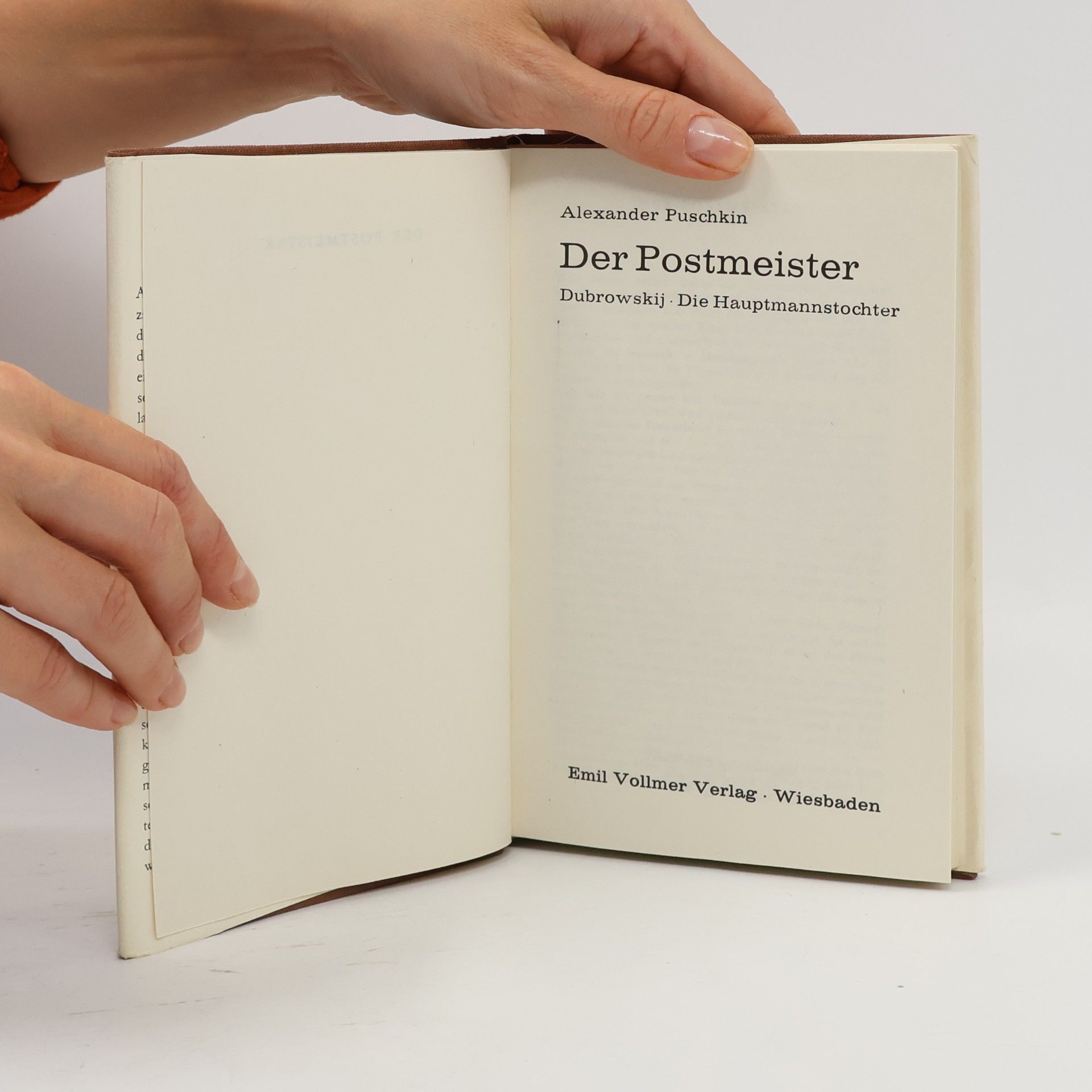 Alexander Pushkin Der Postmeister