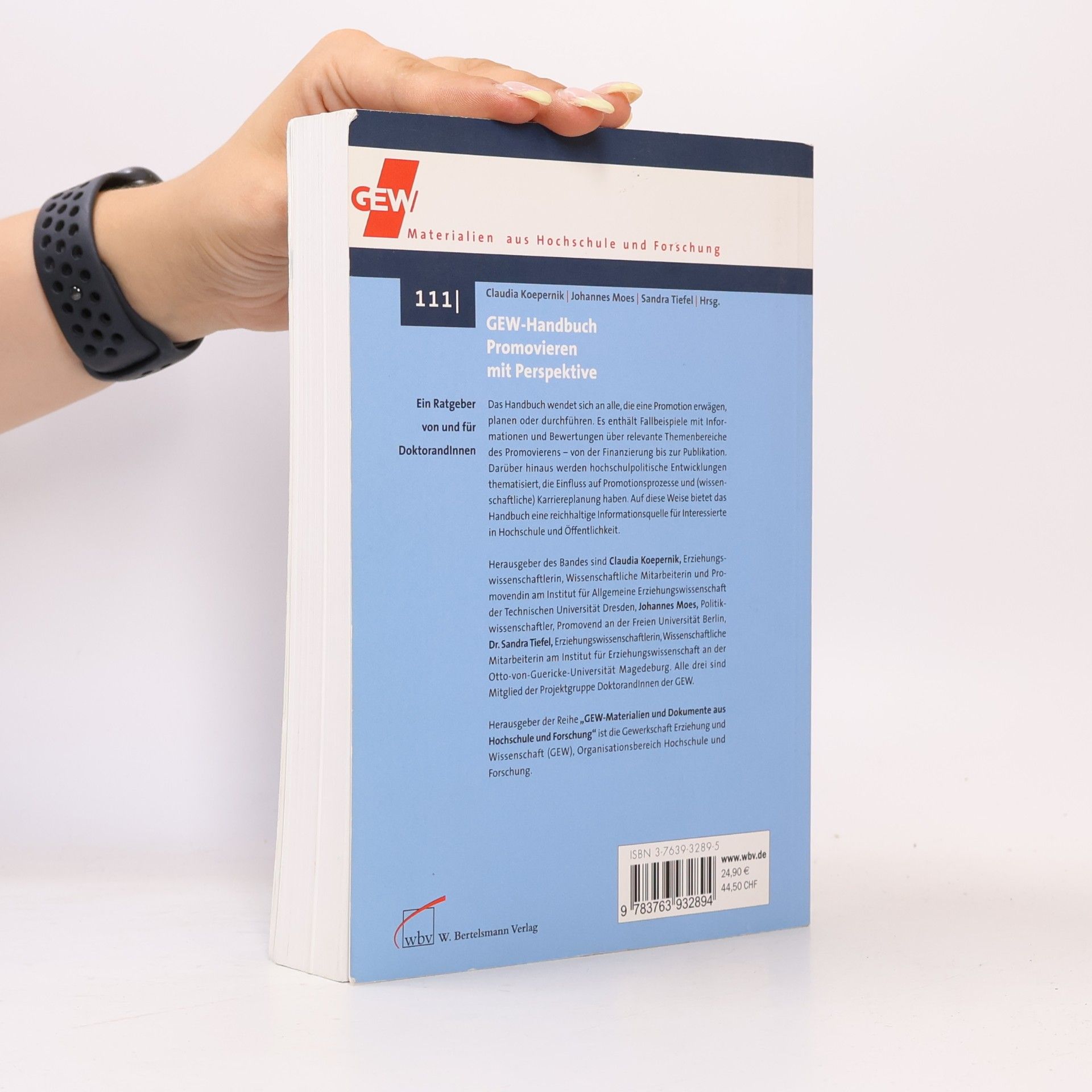 Claudia Koepernik GEW-Handbuch Promovieren mit Perspektive
