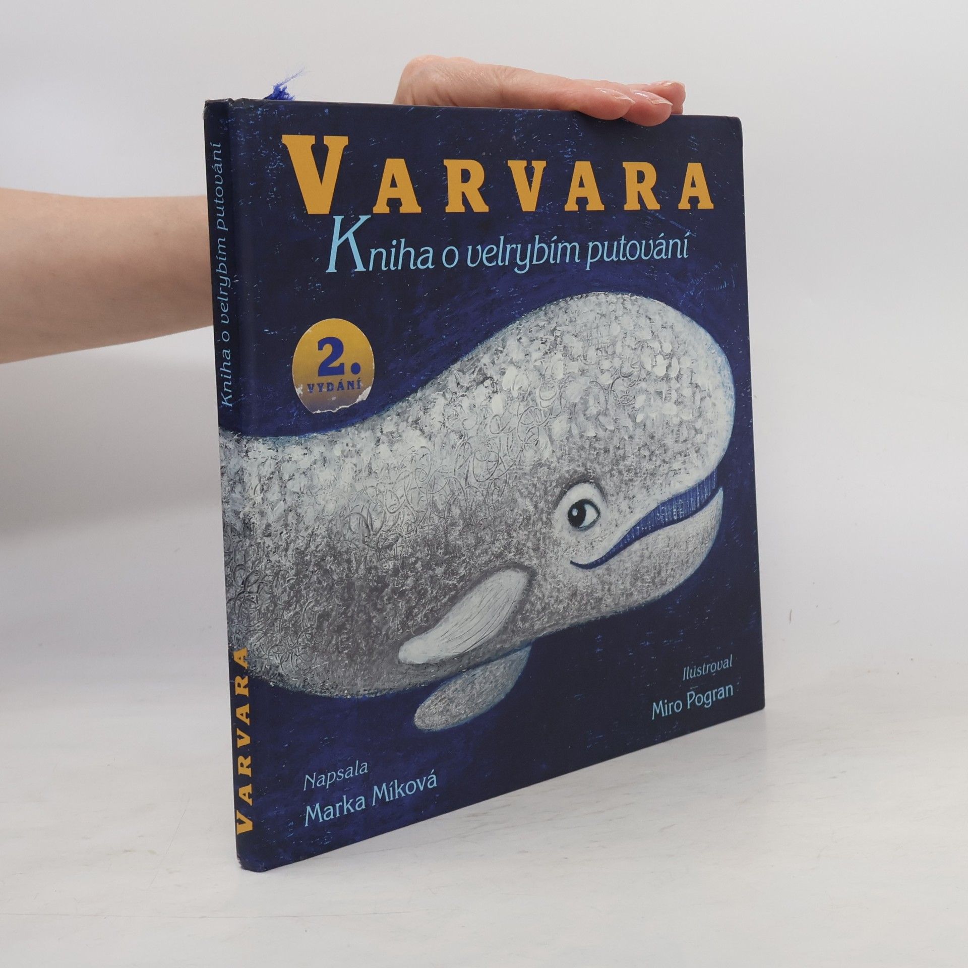 Marka Míková Varvara : kniha o velrybím putování