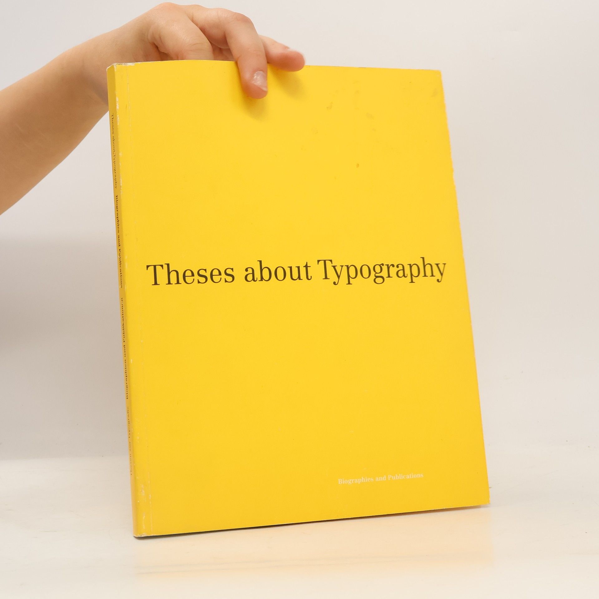 AA.VV. Theses about Typography
