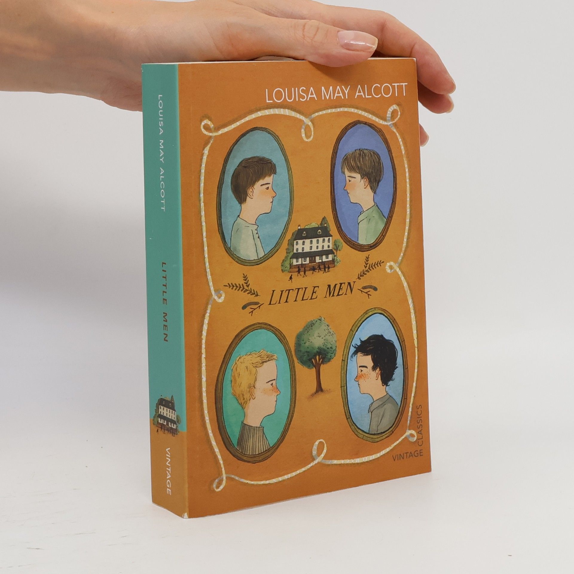 Louisa May Alcott Little Men (braun)