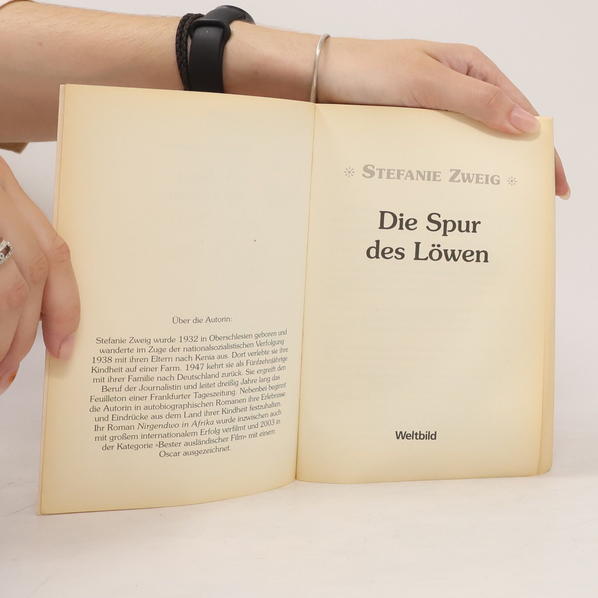 Stefanie Zweig Die Spur des Löwen