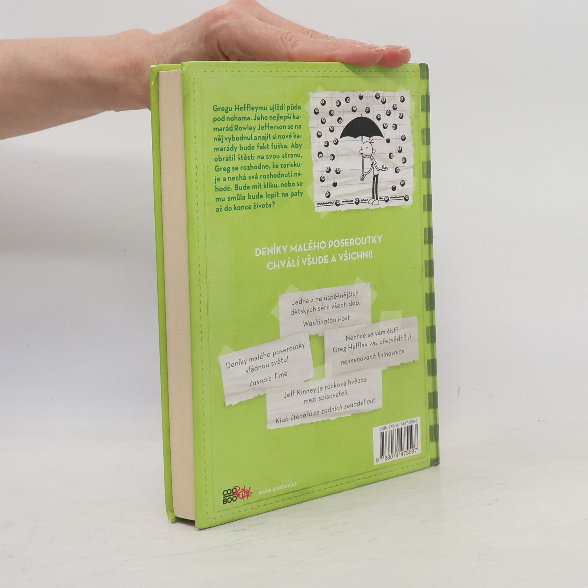 Jeff Kinney Deník malého poseroutky 8. Fakt smůla