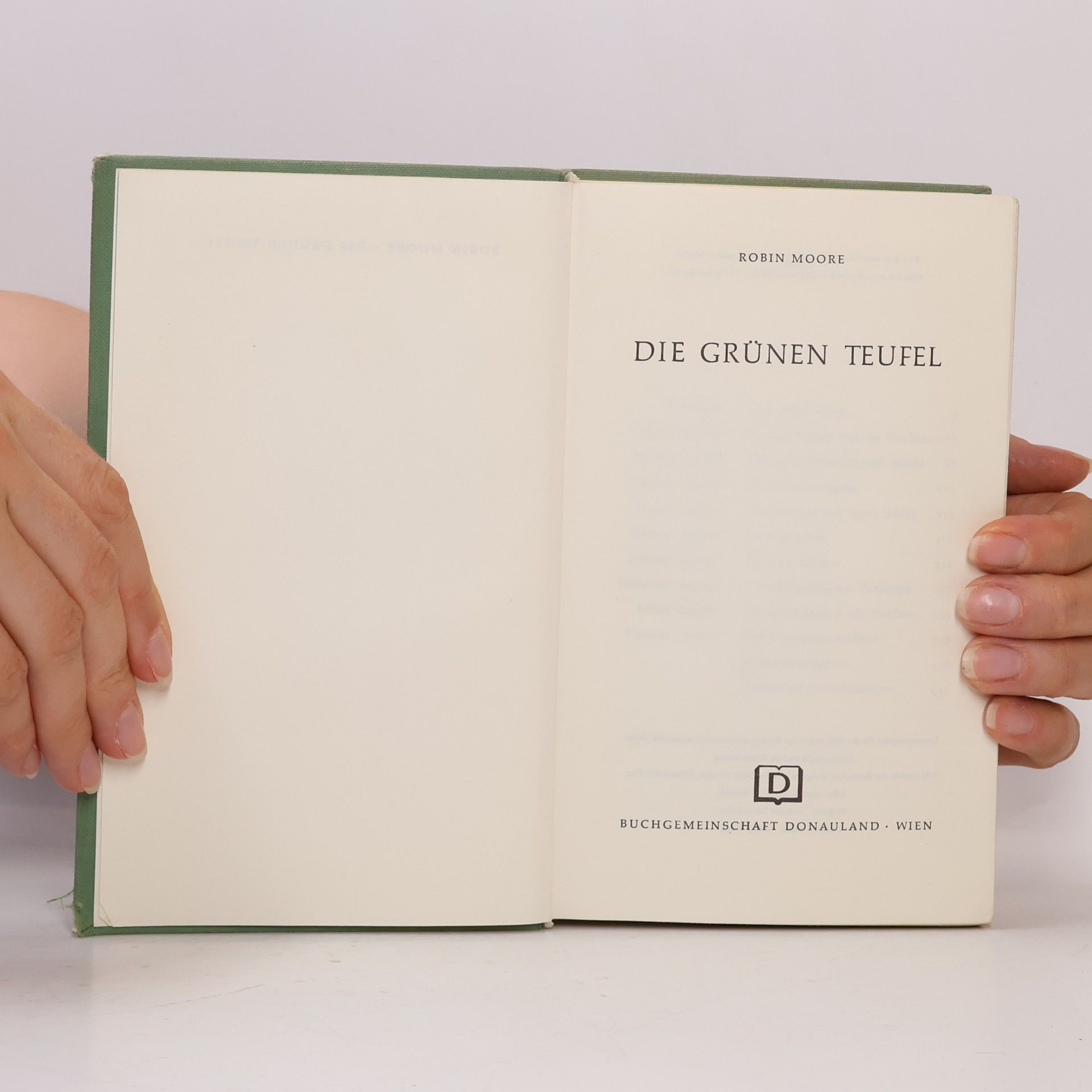Robin Moore Die Grünen Teufel