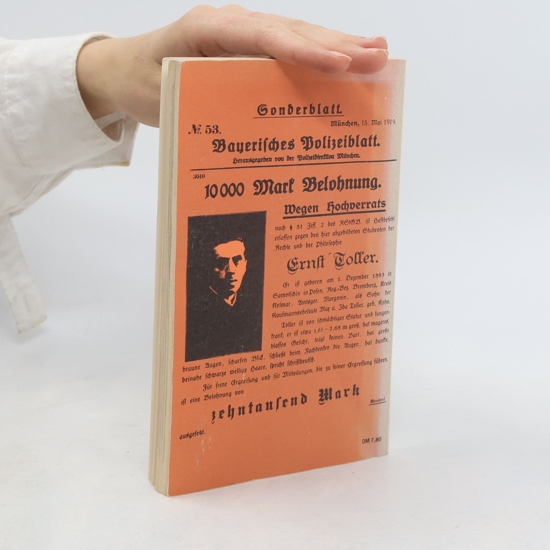 Wolfgang Rothe Ernst Toller