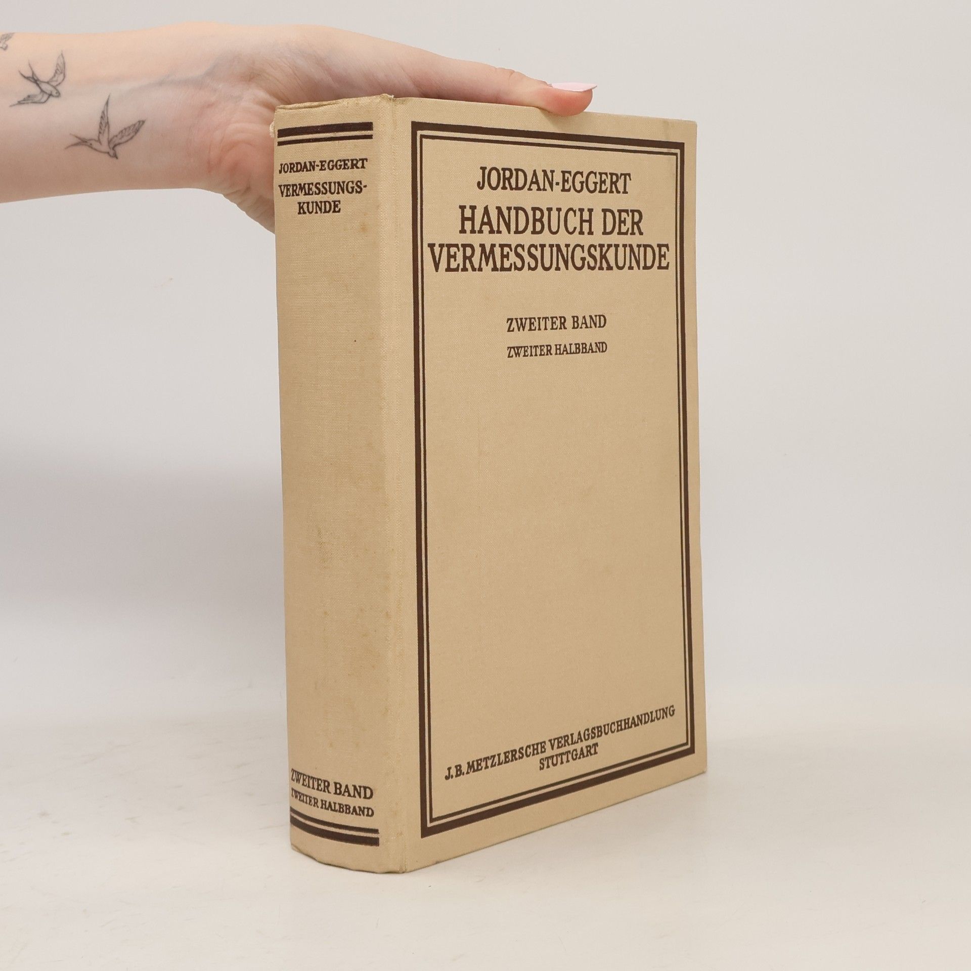 Wilhelm Jordan Handbuch der Vermessungskunde II