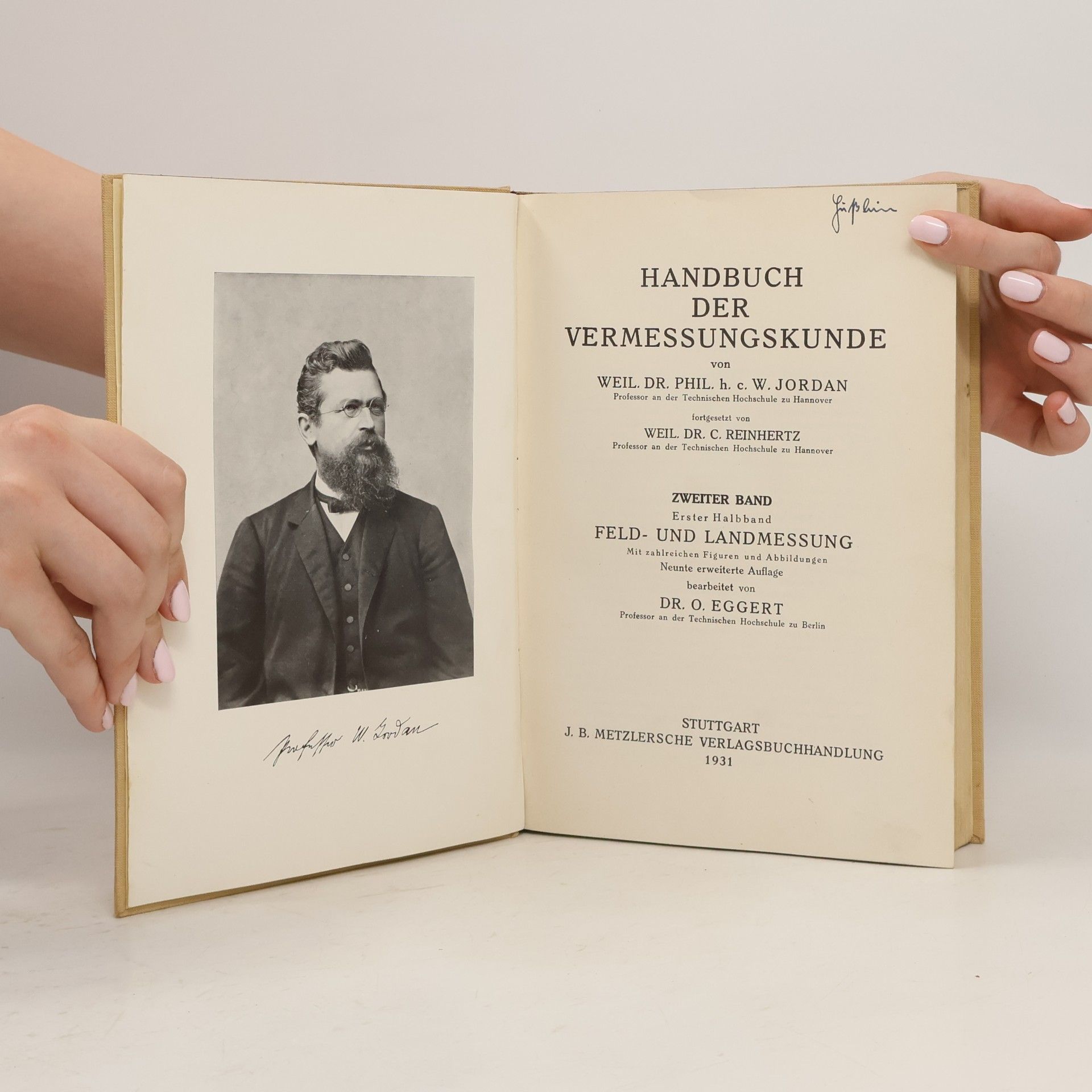 Autorenkollektiv Handbuch der Vermessungskunde II.