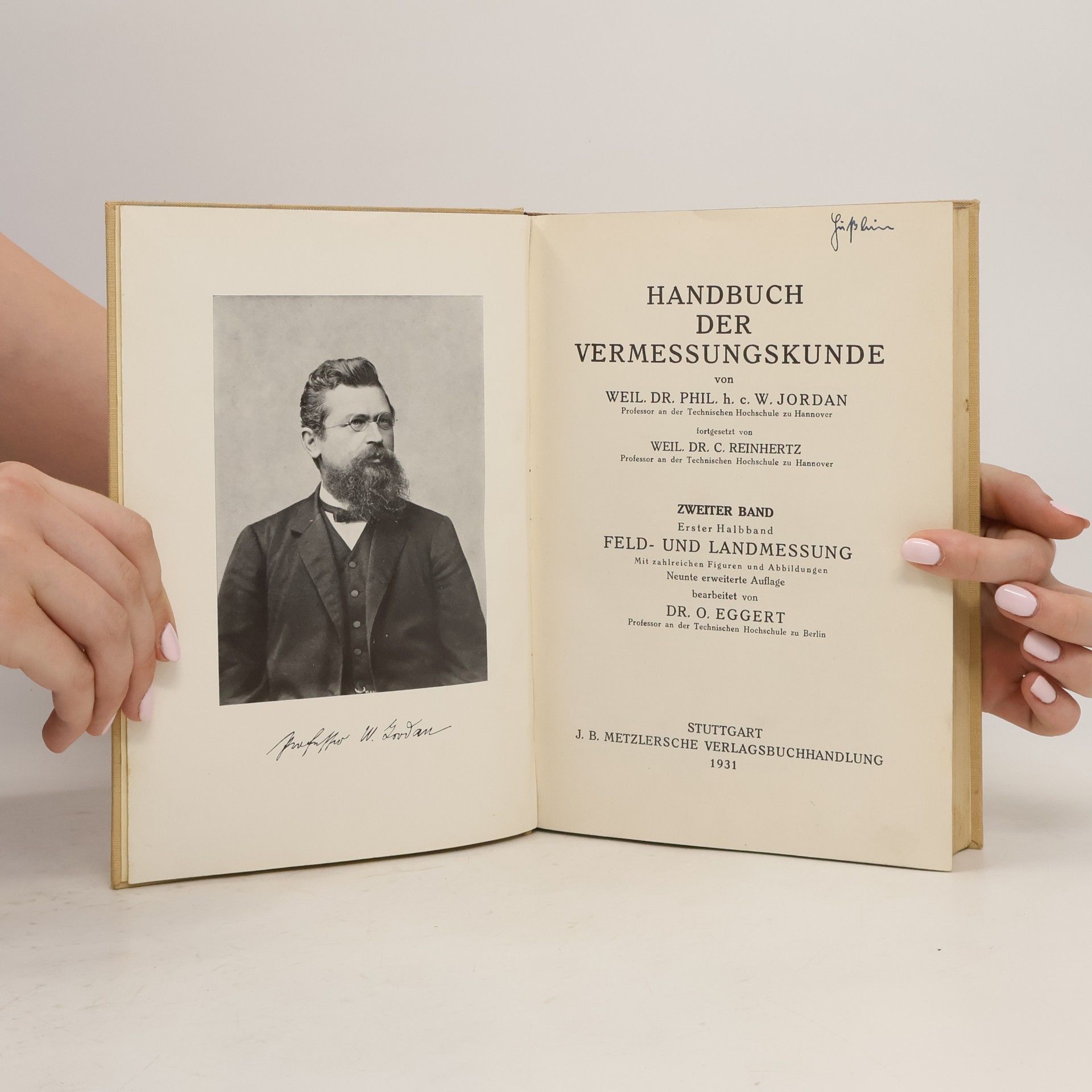 Autorenkollektiv Handbuch der Vermessungskunde II.