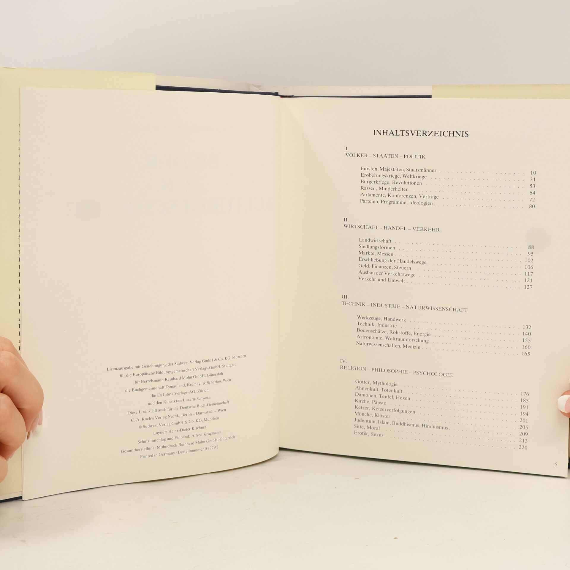 Various authors Kulturgeschichte der Menschheit. Bilder zur Kulturgeschichte