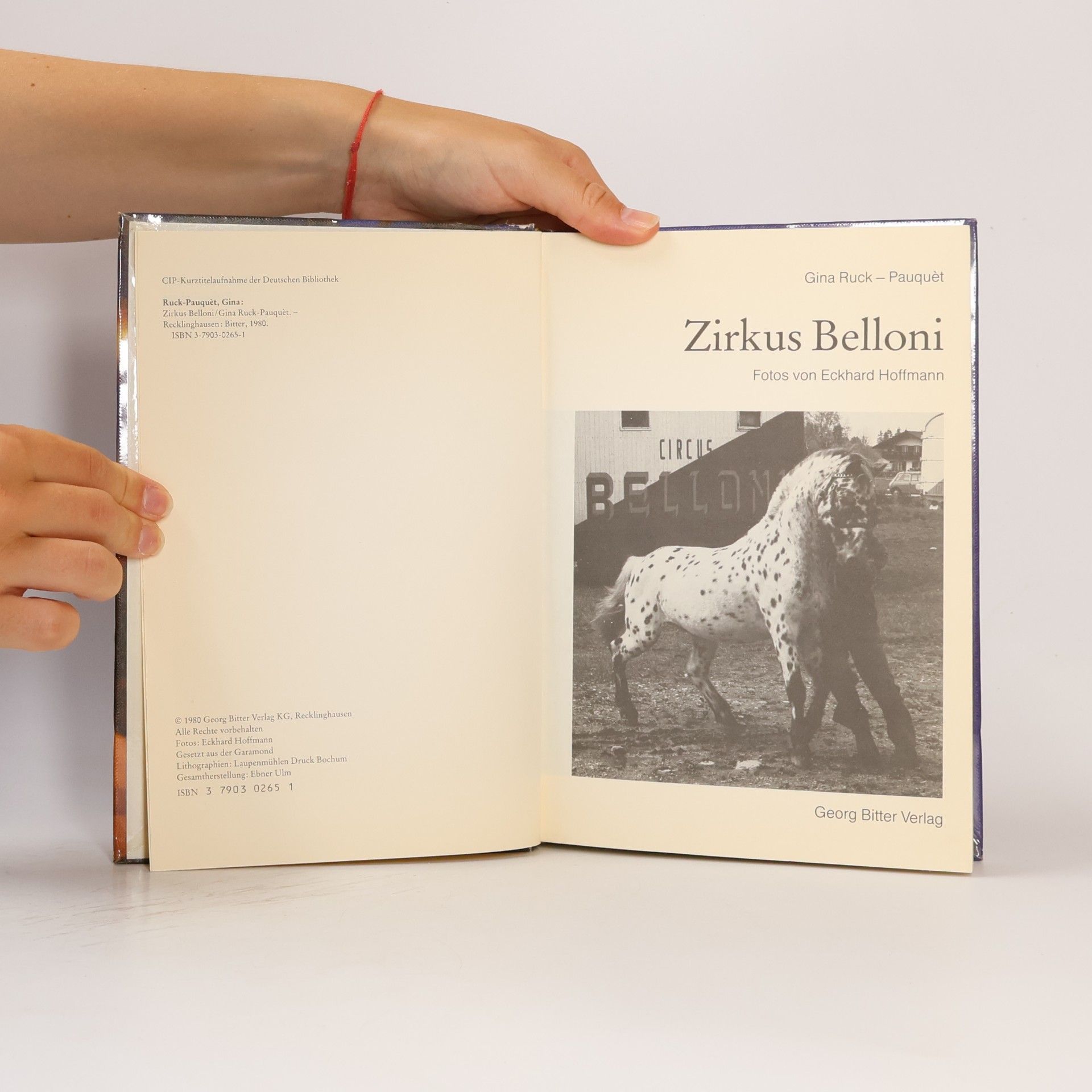Gina Ruck-Pauquèt Zirkus Belloni