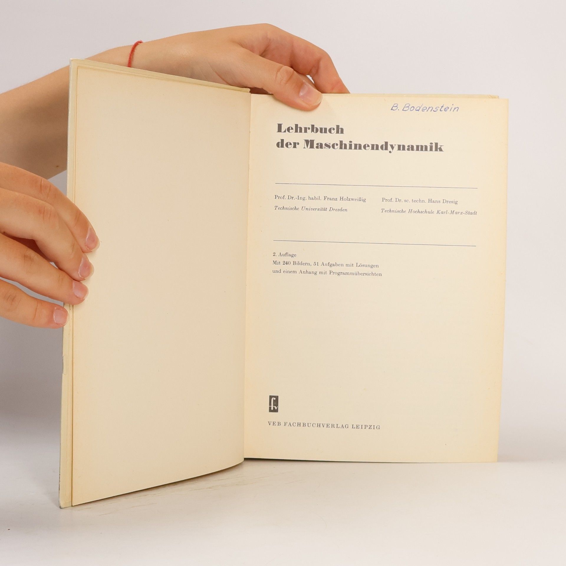 H. Dresig Lehrbuch der Maschinendynamik