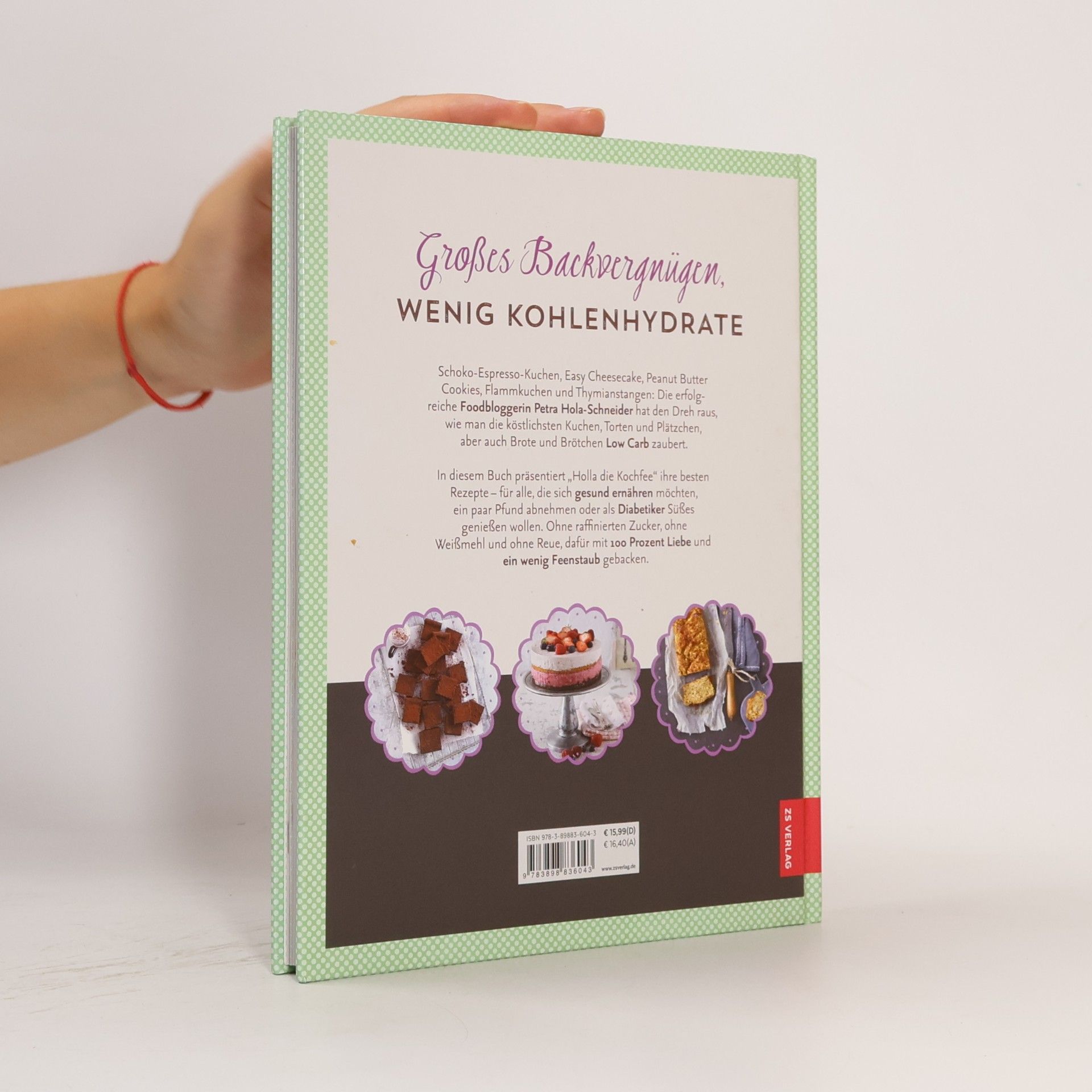 Petra Hola-Schneider Low Carb Backen