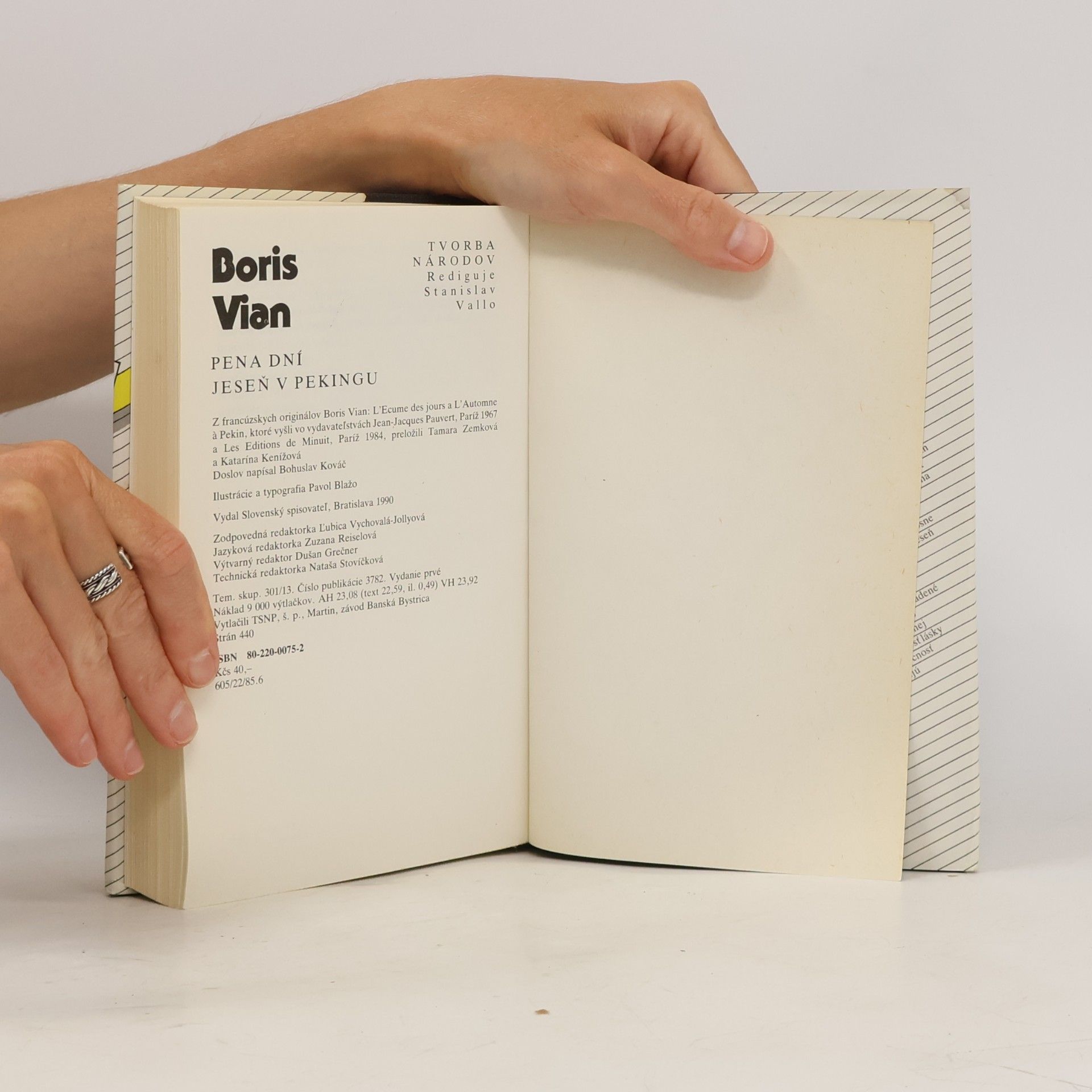 Boris Vian Pena dní / Jeseň v Pekingu