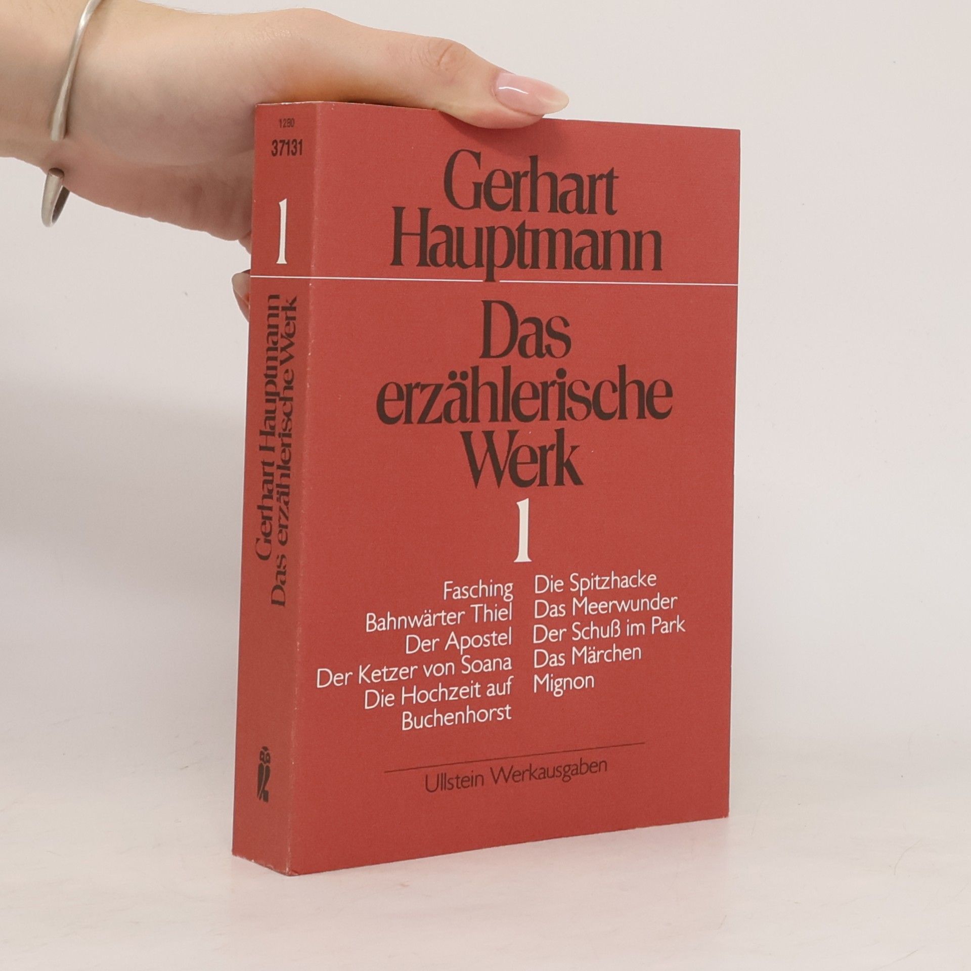 Gerhart Hauptmann Das erzählerische Werk 1