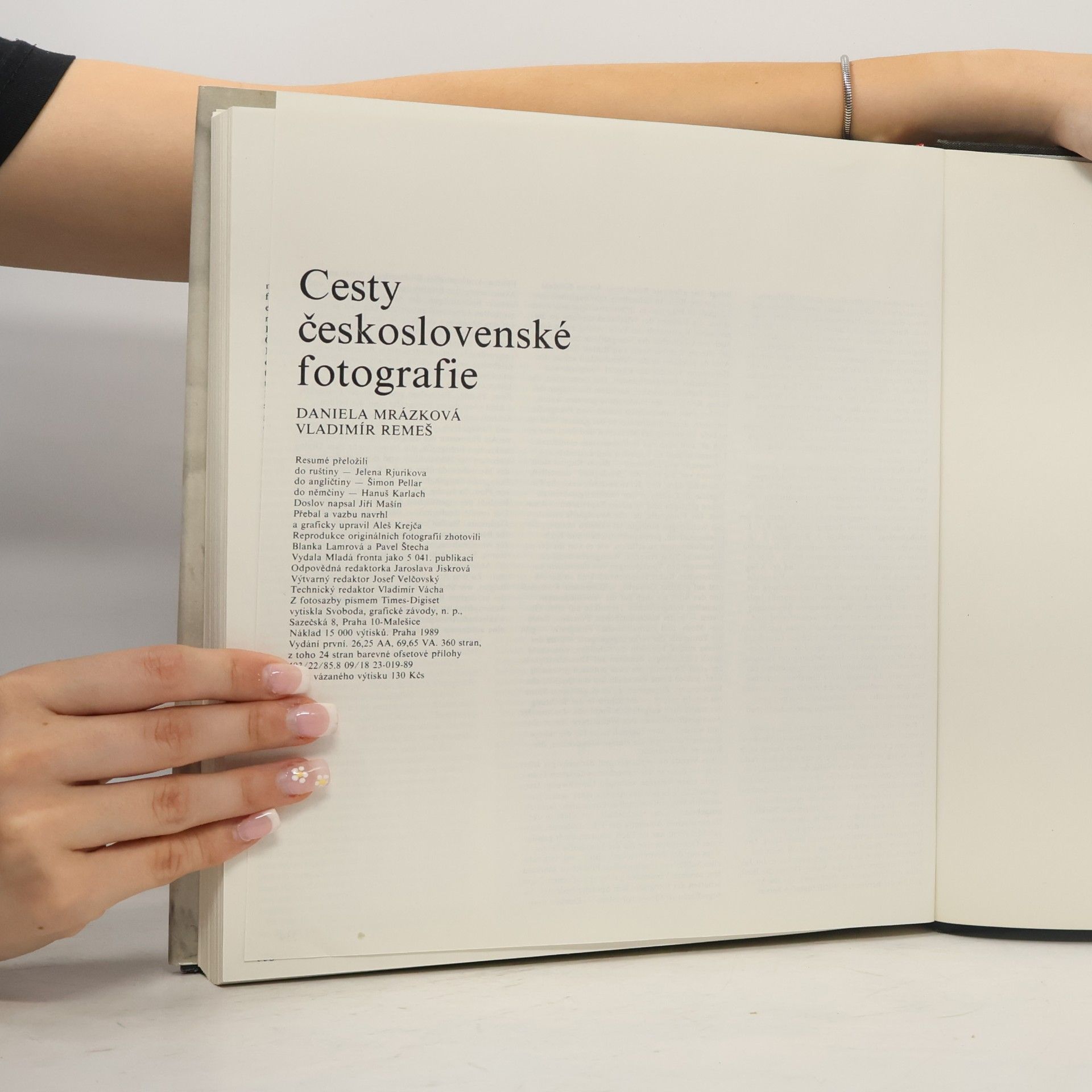 Daniela Mrázková Cesty československé fotografie