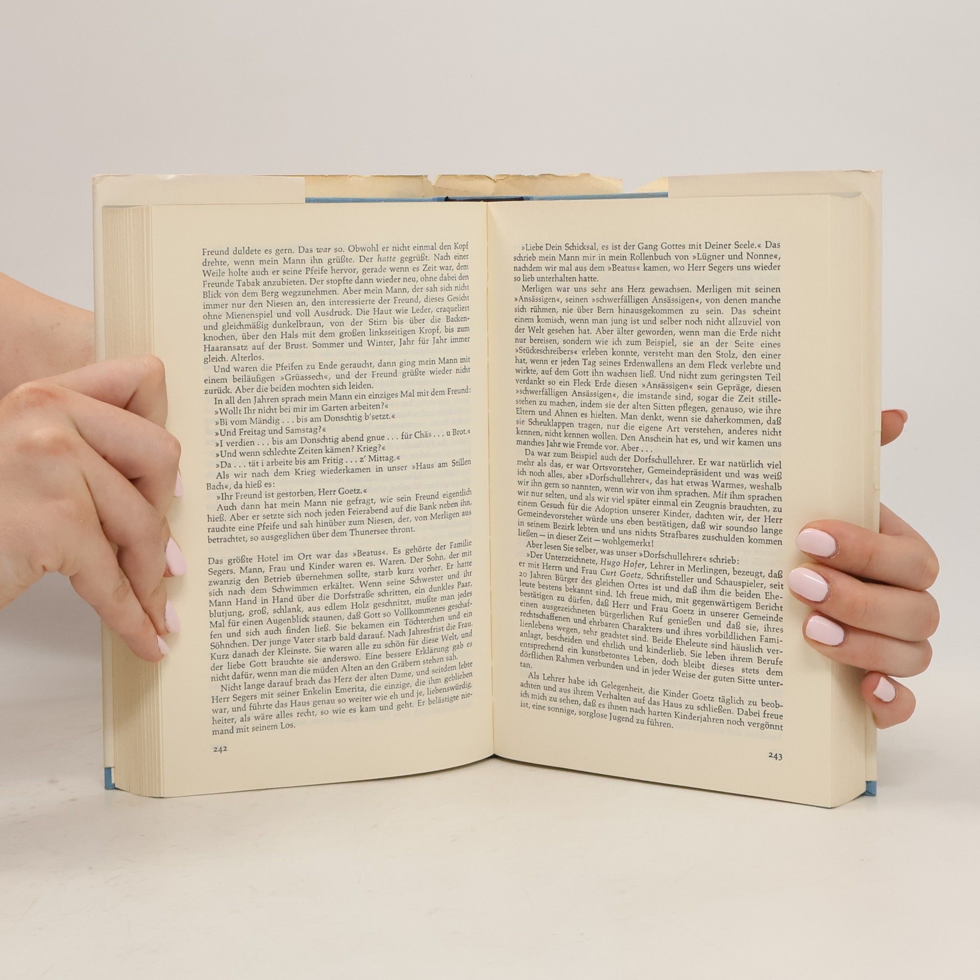 Curt Goetz Die Memoiren des Peterhans von Binningen