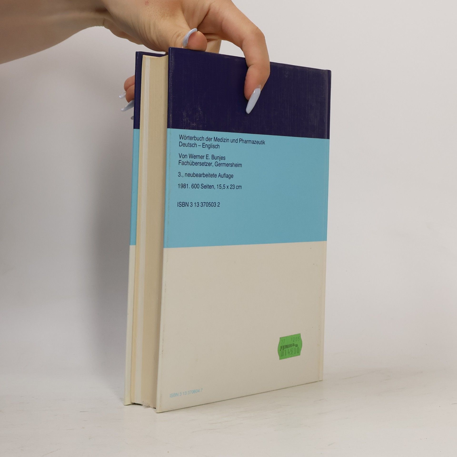 Werner E. Bunjes Medical and pharmaceutical dictionary