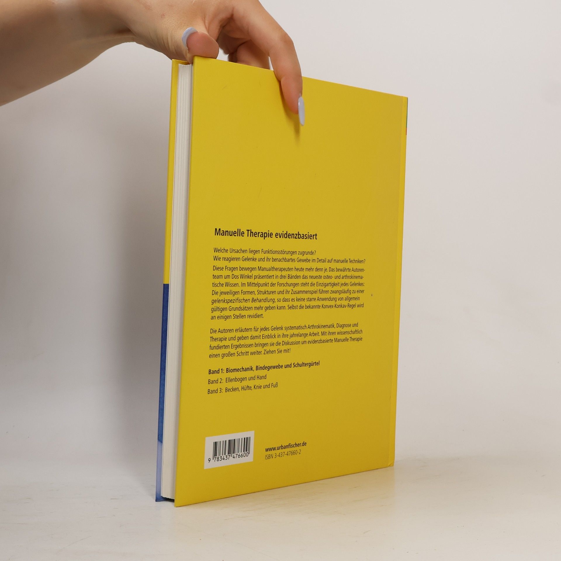 Omer Matthijs Manuelle Therapie der peripheren Gelenke. Bd.1