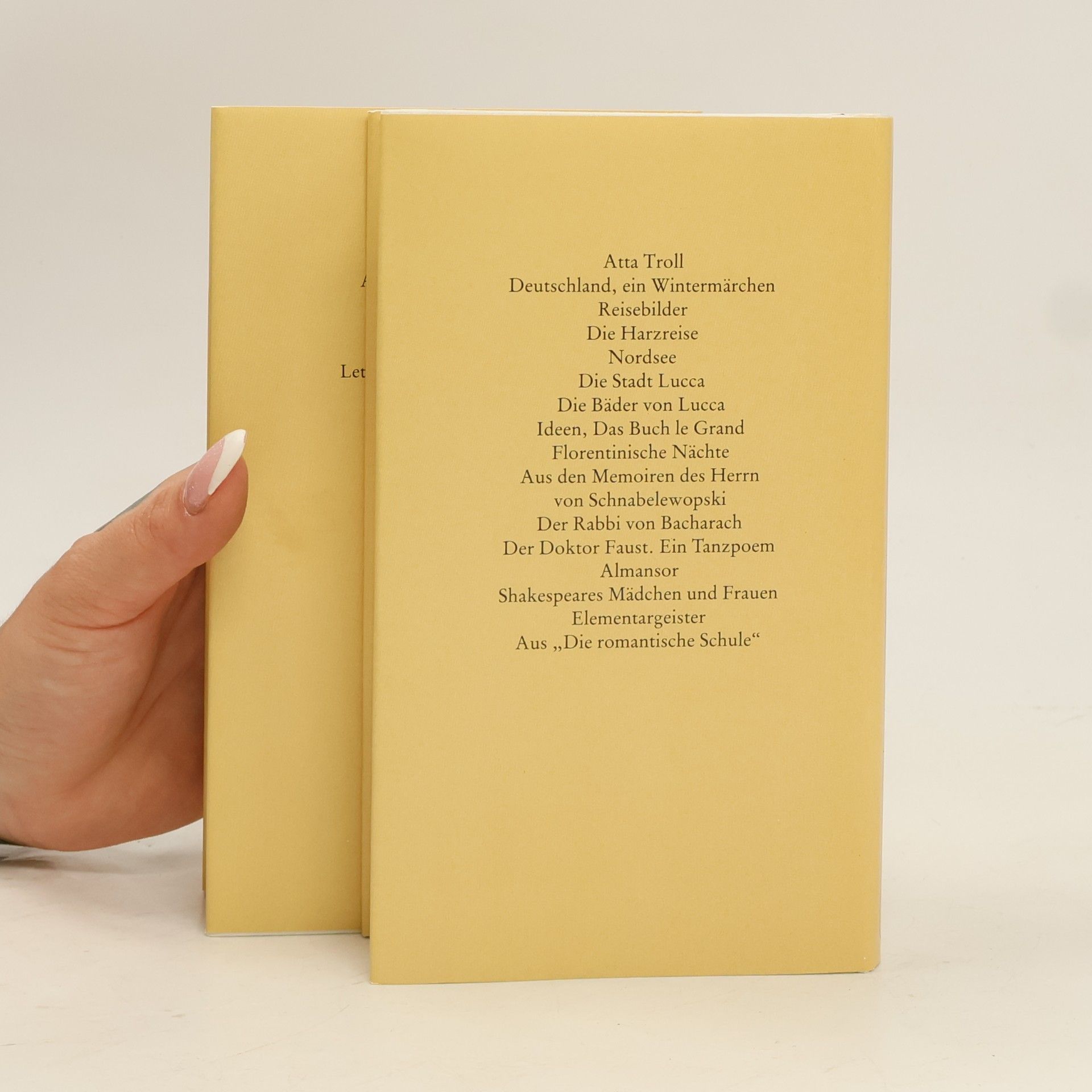Heinrich Heine Werke in zwei Bänden 1-2