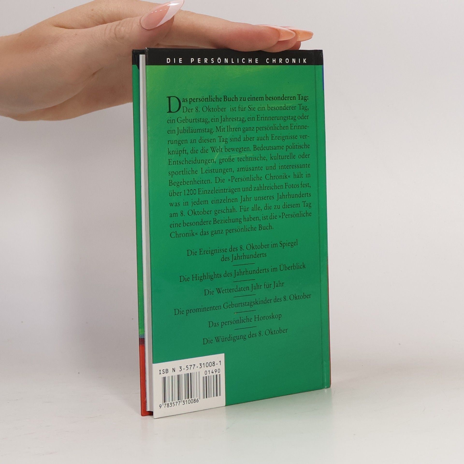 Elke Eßmann Das Buch vom 8. Oktober