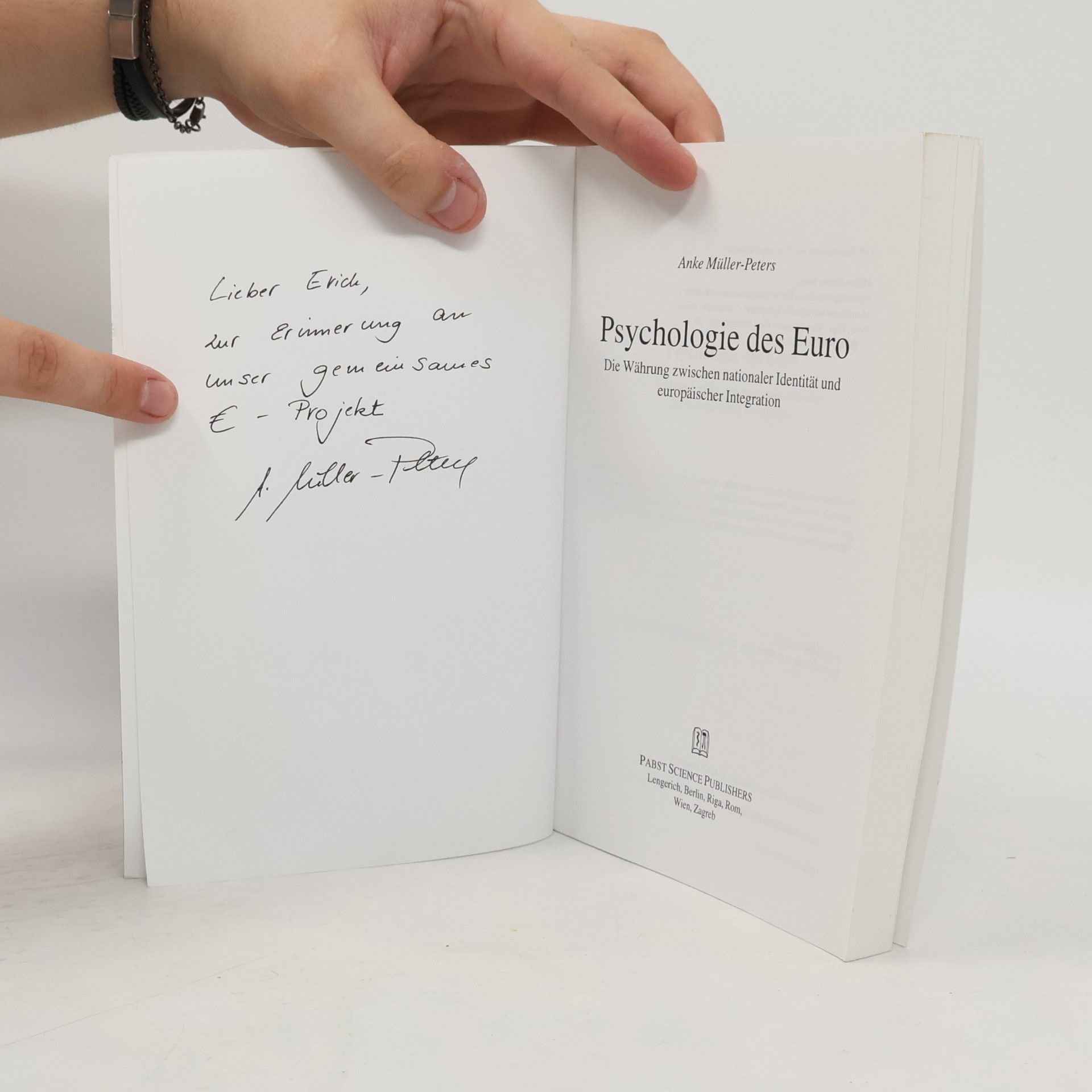 Anke Müller-Peters Psychologie des Euro