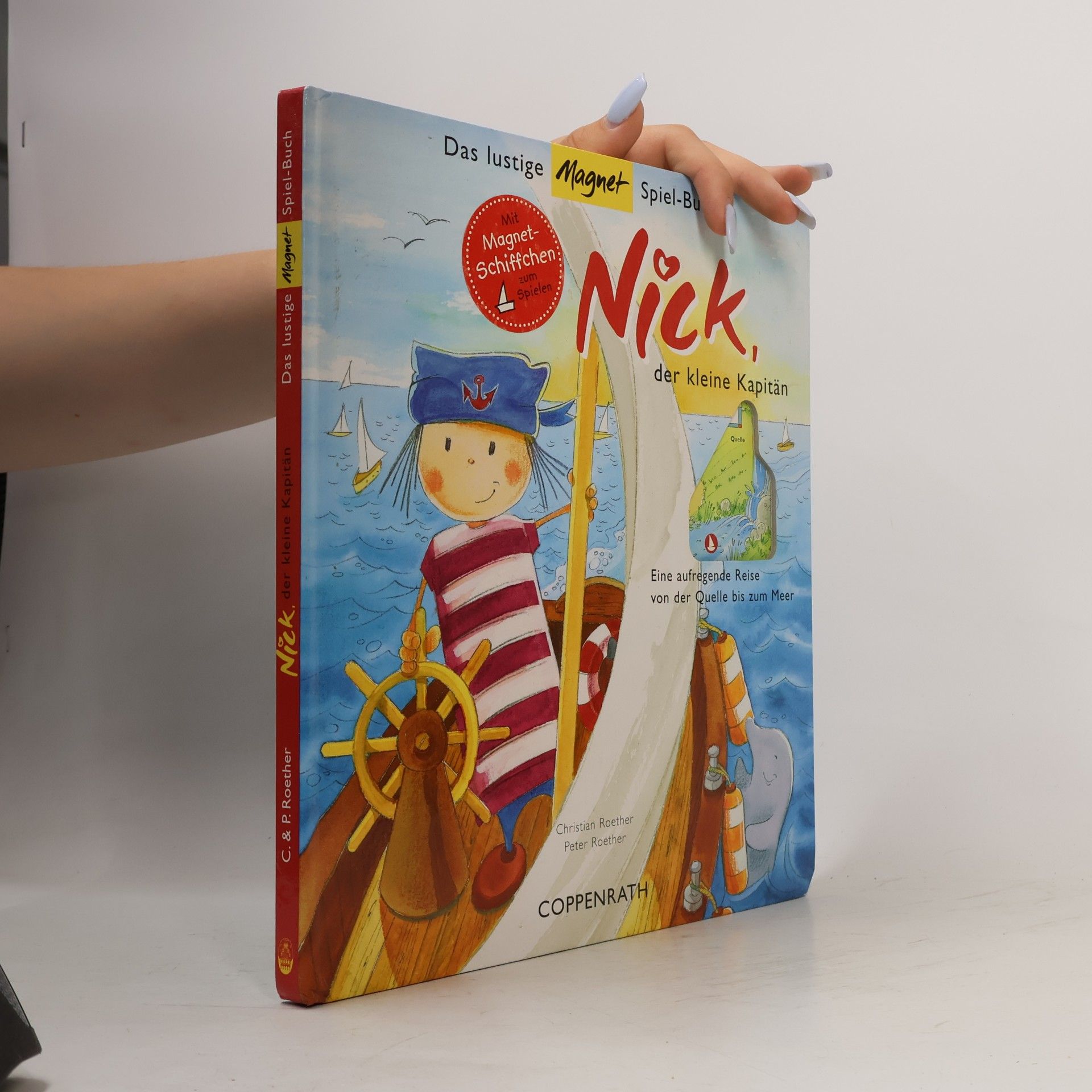 Peter Roether Das lustige Magnet-Spiel-Buch: Nick, der kleine Kapitän