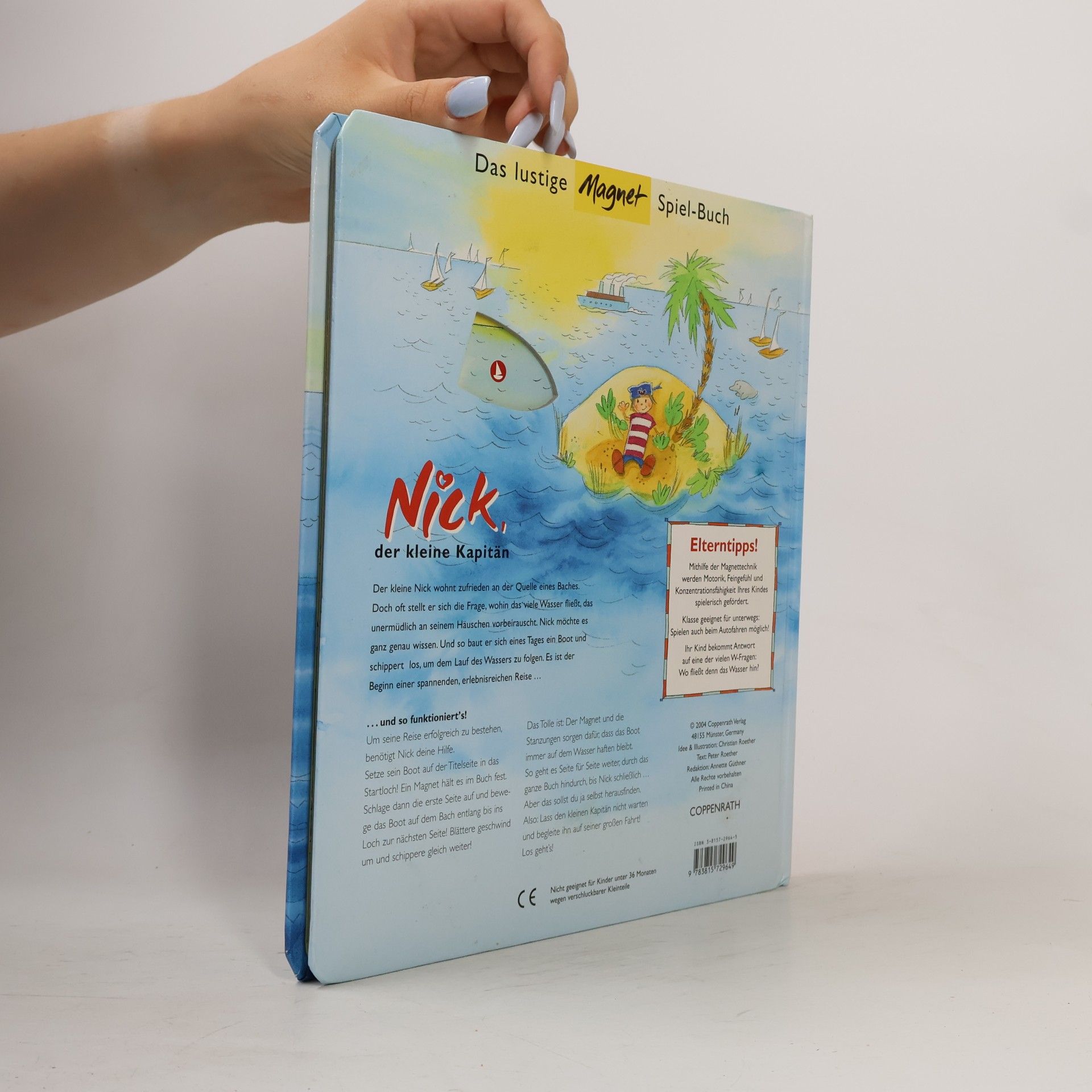 Christian Roether Das lustige Magnet-Spiel-Buch: Nick, der kleine Kapitän